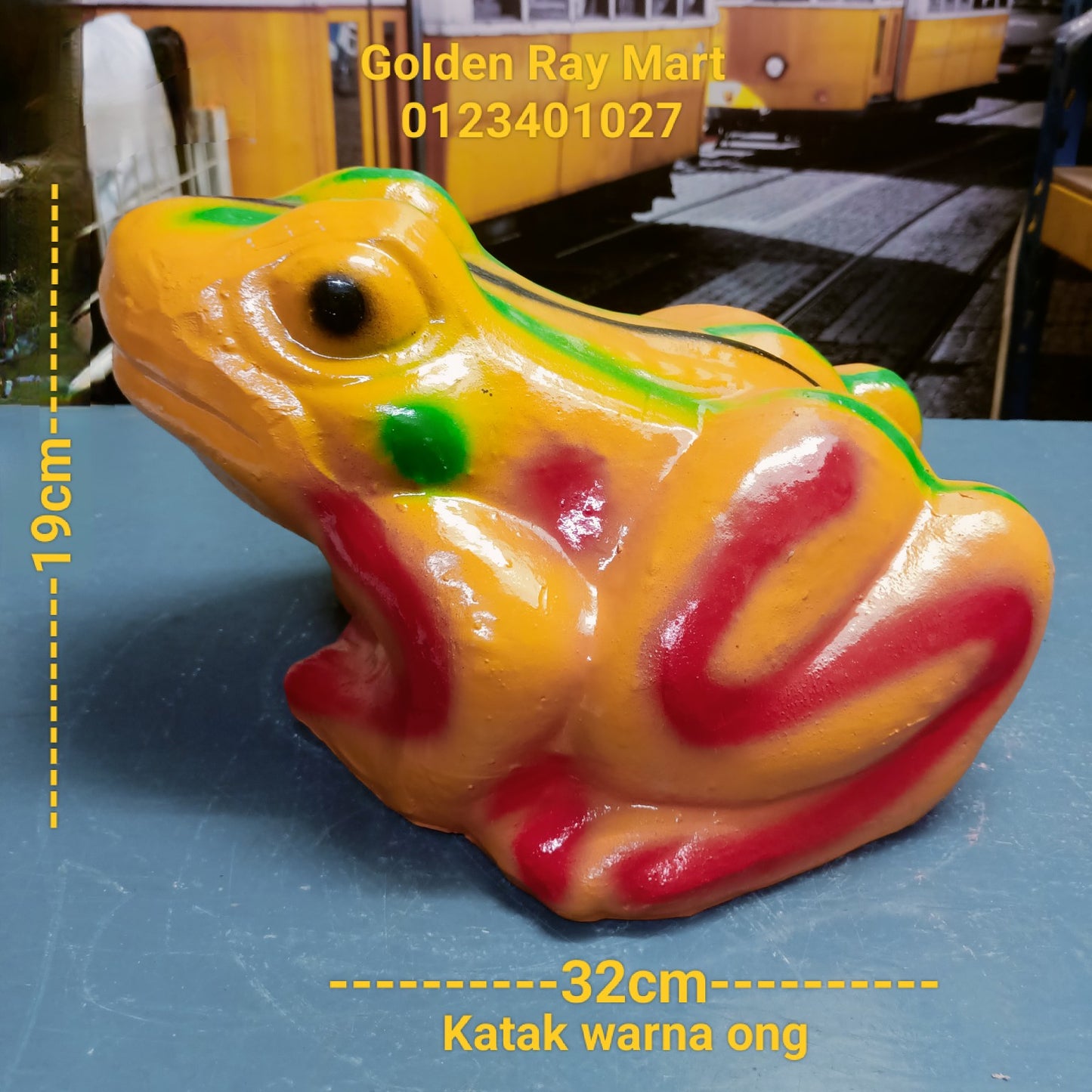 Lucky Frog Coin Bank