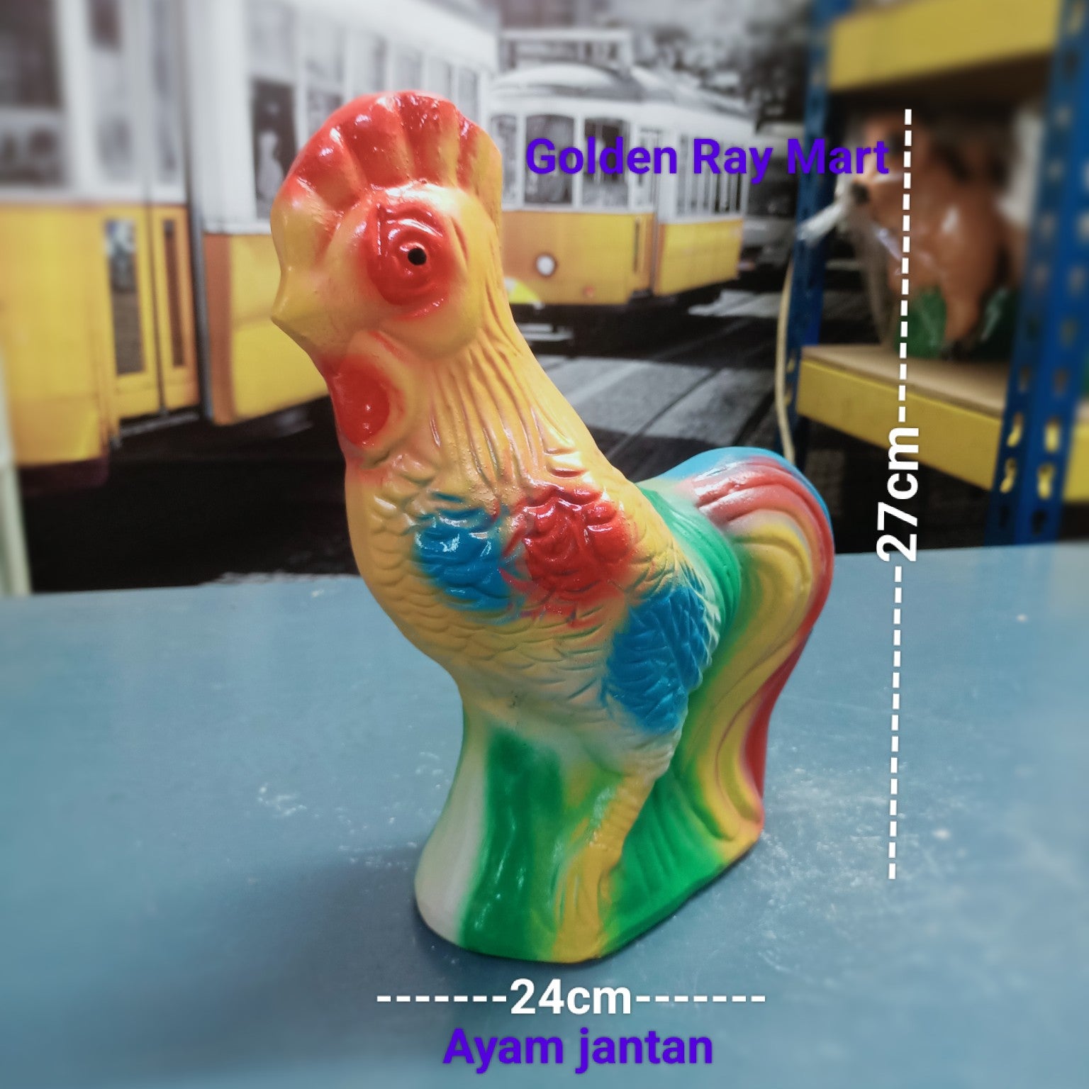 COIN BANK - HEN/ROOSTER (AYAM BETINA/JANTAN)