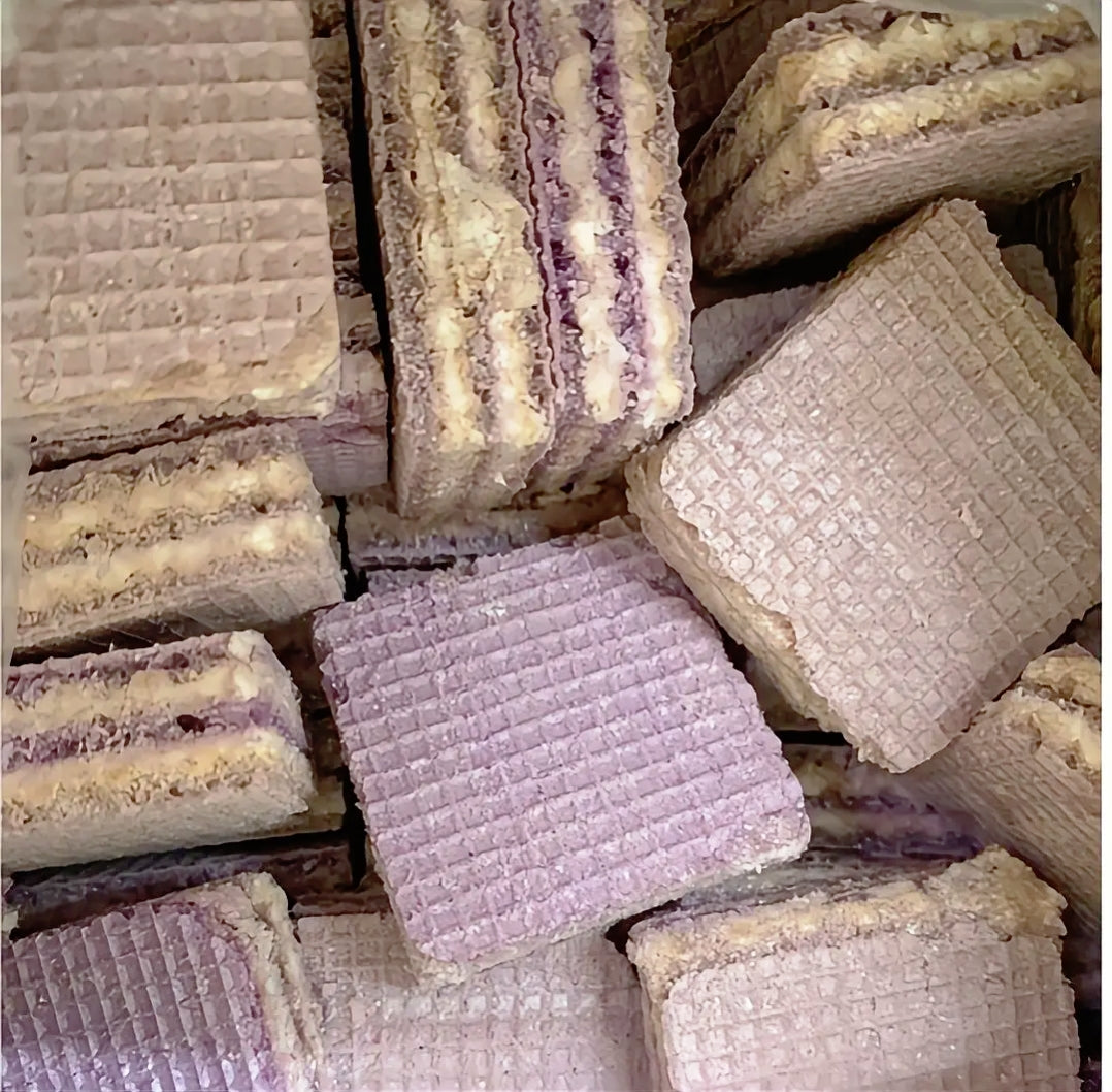 SNACKS - WAFER APOLLO/BLUEBERRY/CHOCOLATE/DURIAN/ORANGE