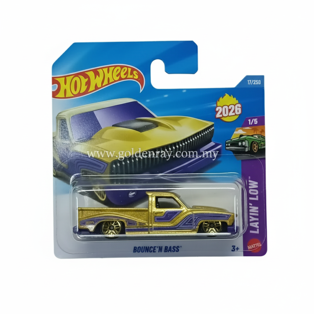 HOT WHEELS BOUNCE'N BASS B 2026 MAINLINE