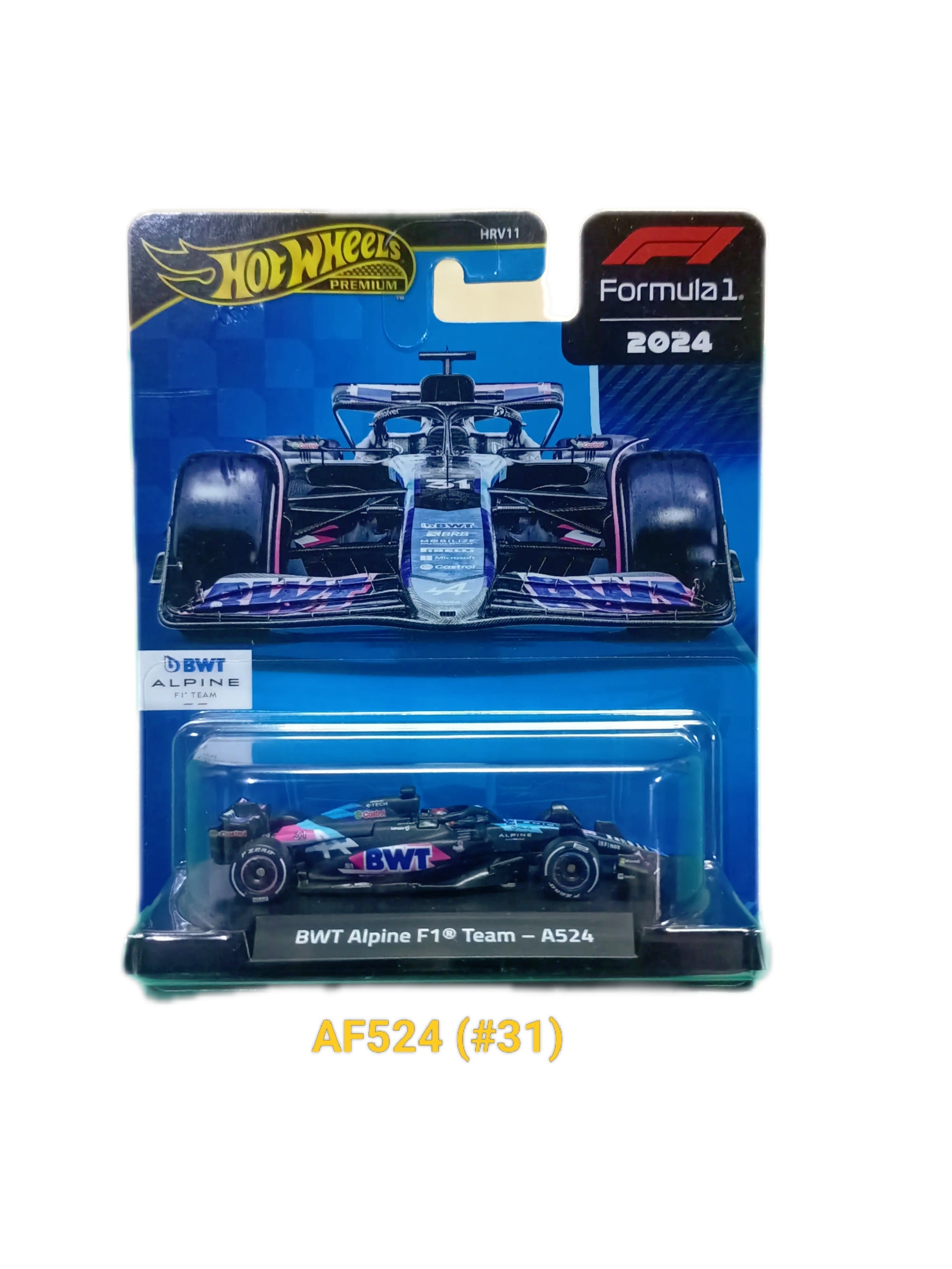HOT WHEELS PREMIUM FORMULA 1 TEAM 2024 & 2025