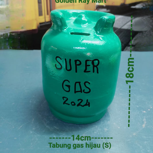 Gas Cannister Coin Bank
