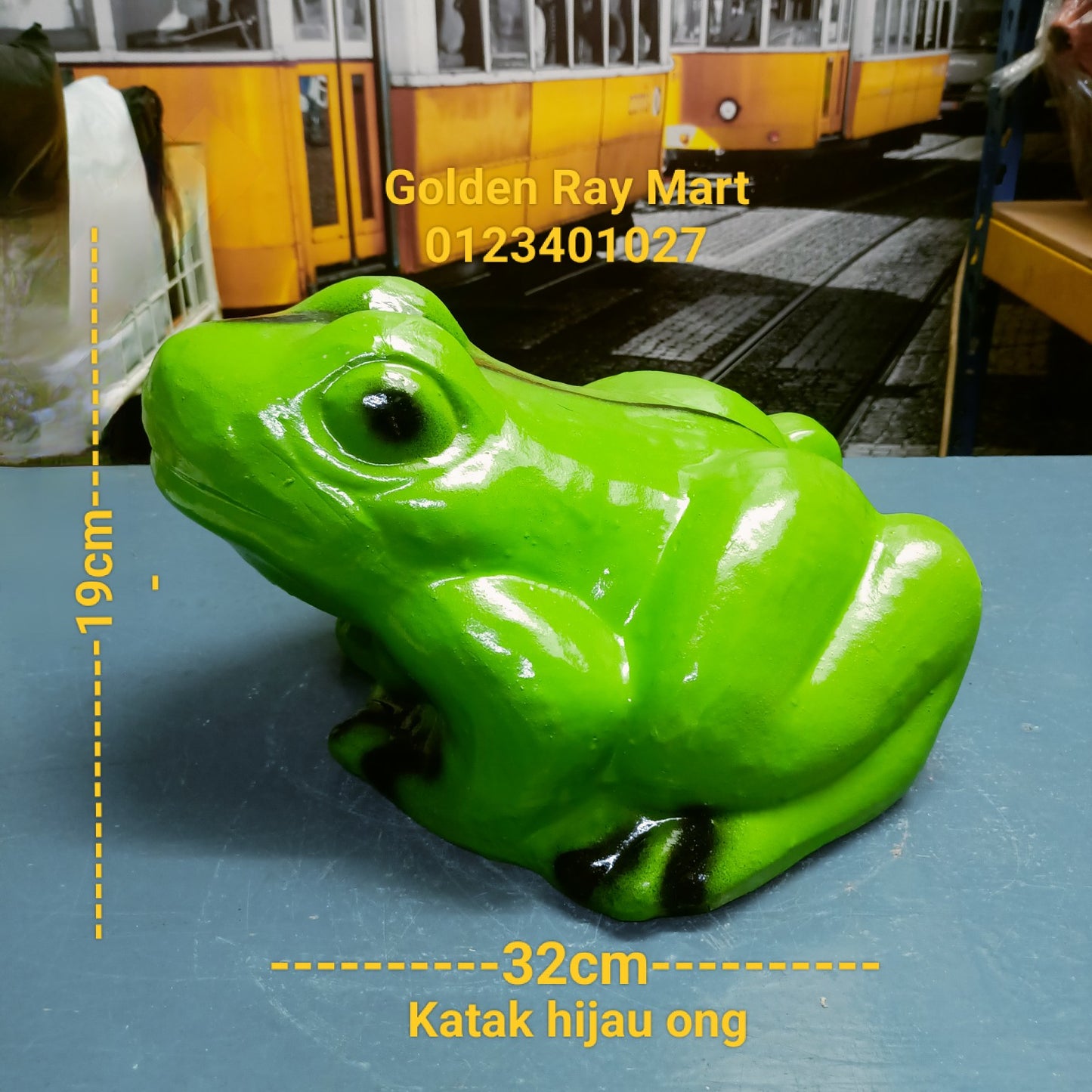 Lucky Frog Coin Bank