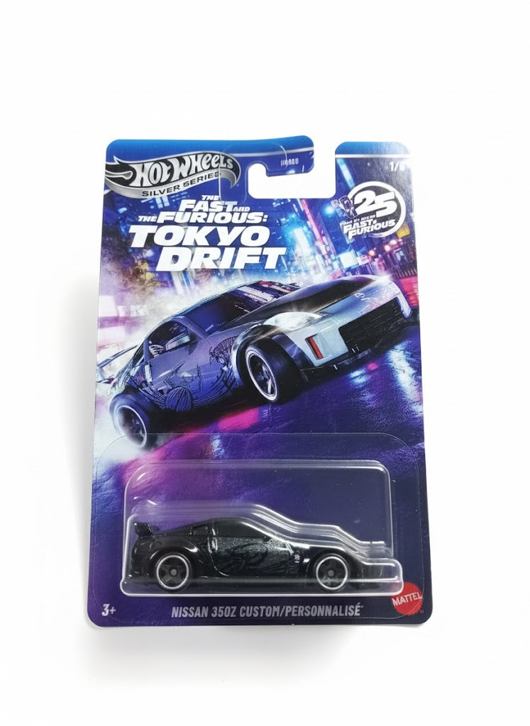 HOT WHEELS SILVER SERIES THE FAST AND FURIOUS - TOKYO DRIFT (25 YEARS)
