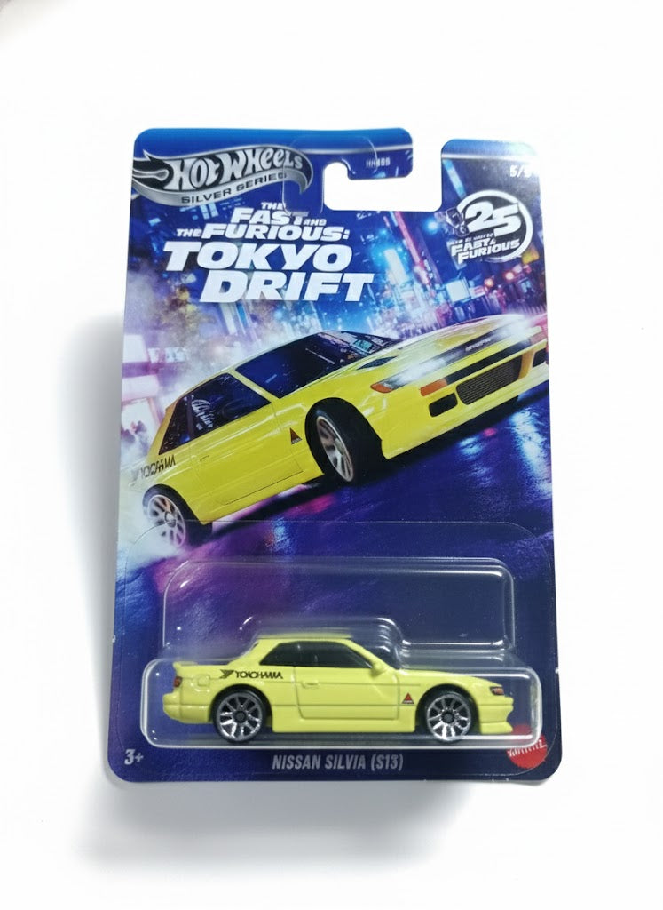 HOT WHEELS SILVER SERIES THE FAST AND FURIOUS - TOKYO DRIFT (25 YEARS)