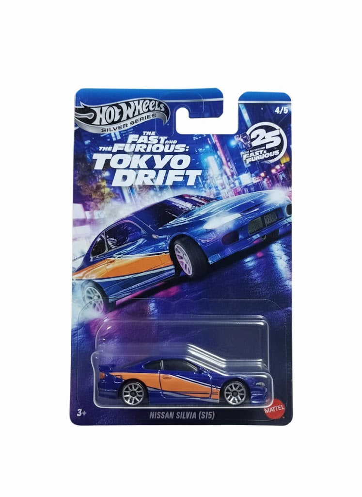 HOT WHEELS SILVER SERIES THE FAST AND FURIOUS - TOKYO DRIFT (25 YEARS)