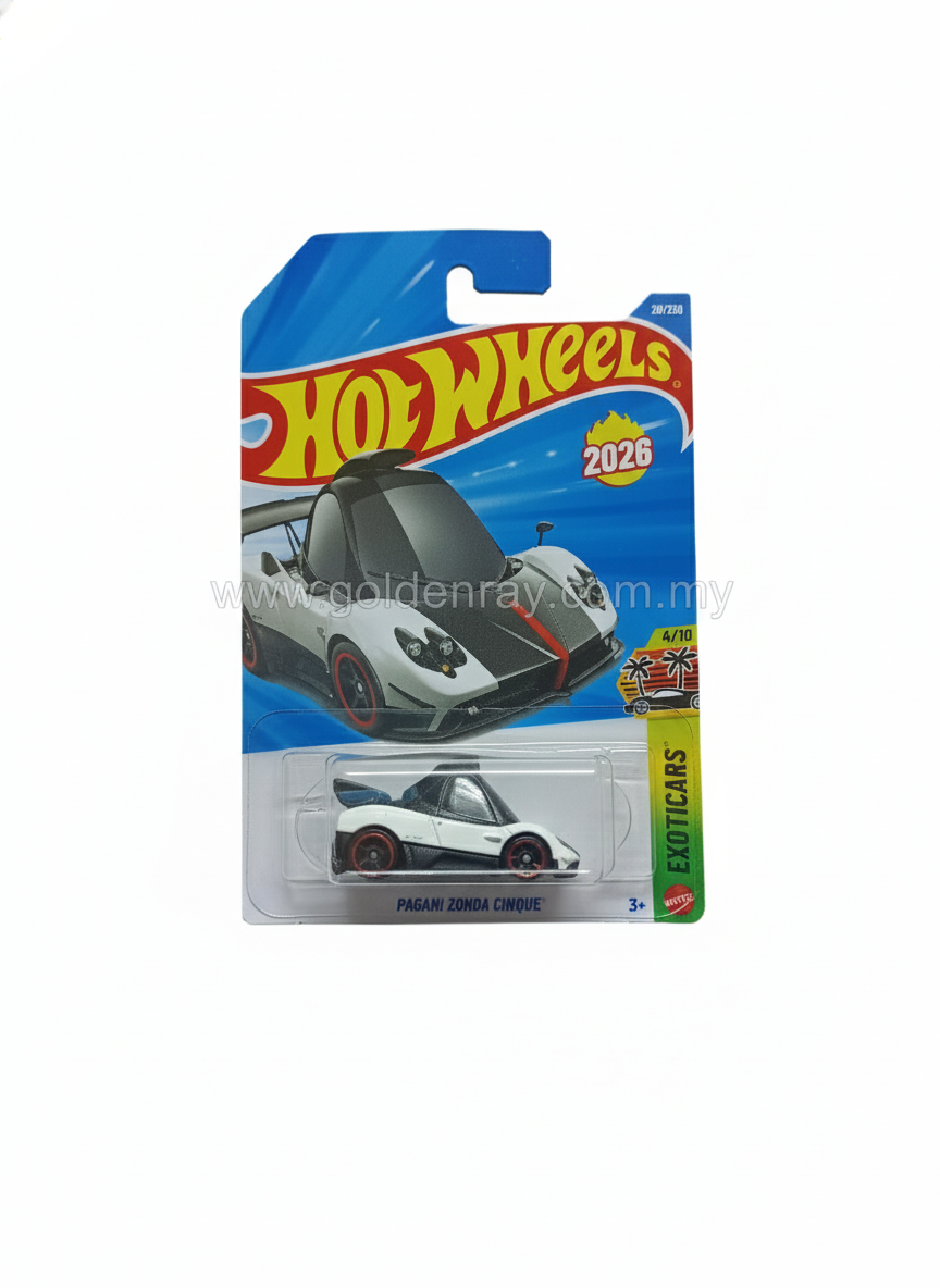 HOT WHEELS PAGANI ZONDA CINQUE CASE C 2026 MAINLINE