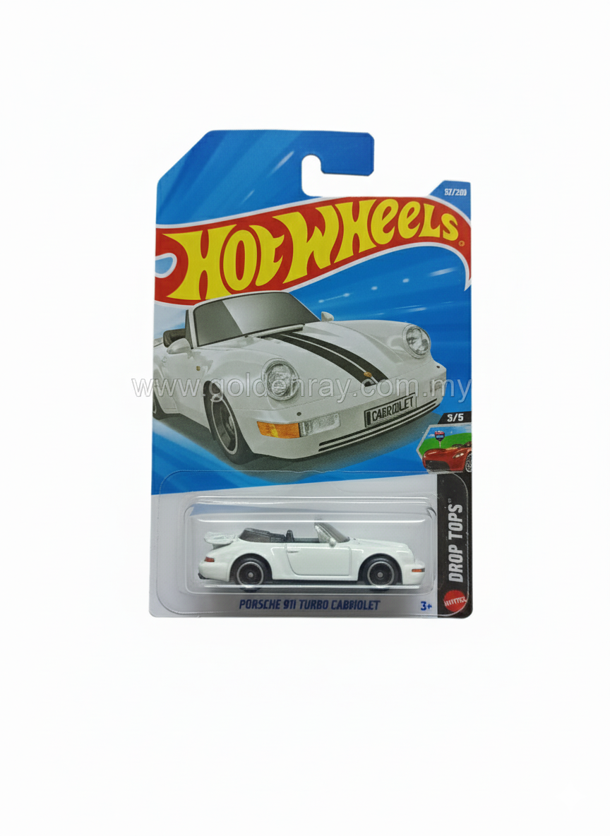 HOT WHEELS PORSCHE 911 TURBO CABRIOLET CASE C 2026 MAINLINE