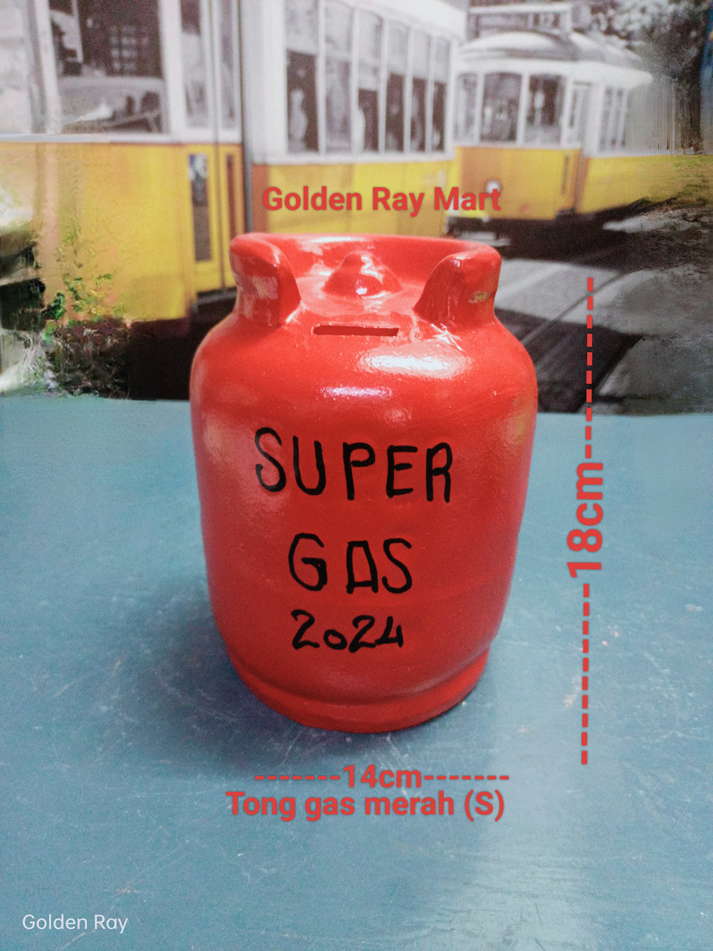 COIN BANK - GAS CANISTER