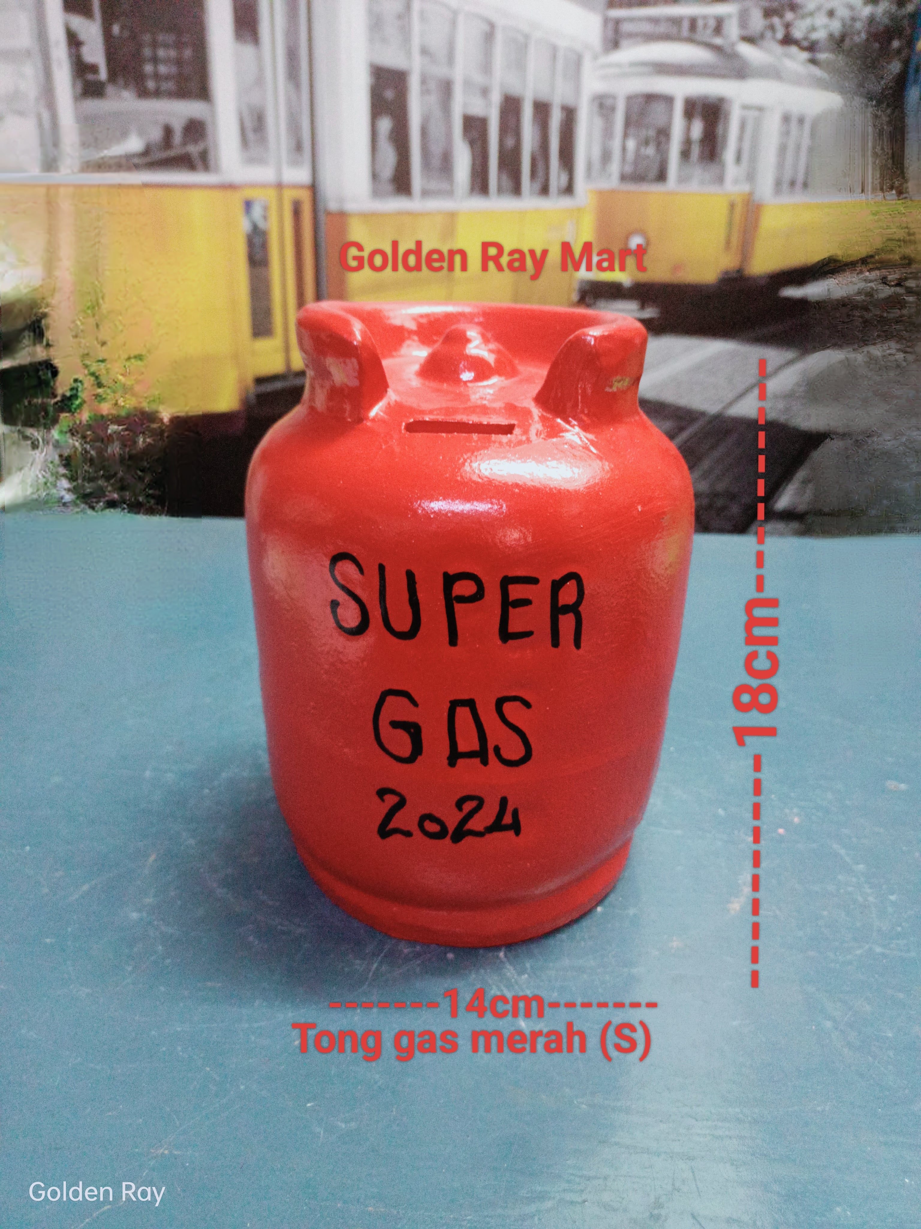 COIN BANK - GAS CANISTER