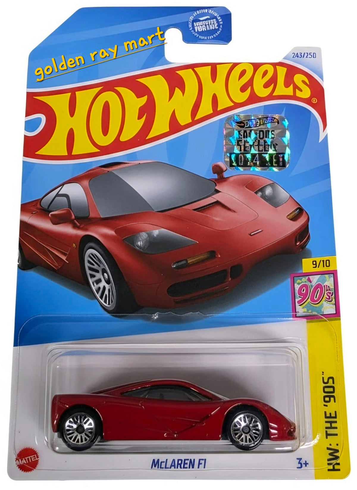 McLaren F1 - Hot Wheels Factory Sealed 2024