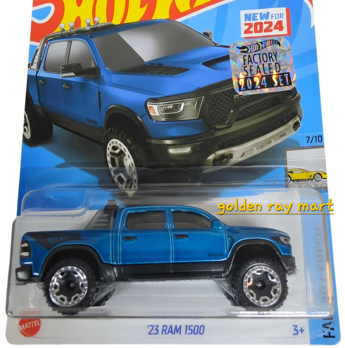23 RAM 1500 - Hot Wheels Factory Sealed 2024