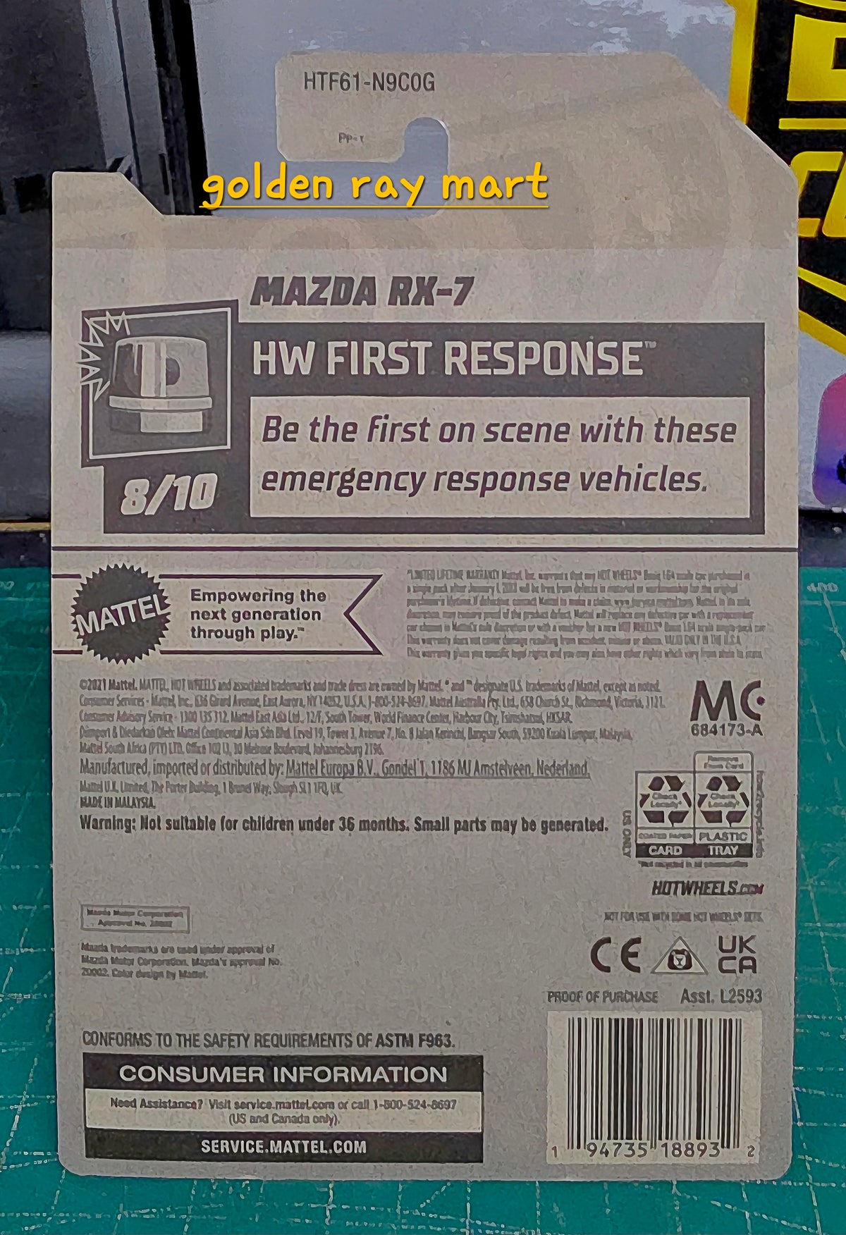 Mazda RX-7 - Hot Wheels Factory Sealed 2024