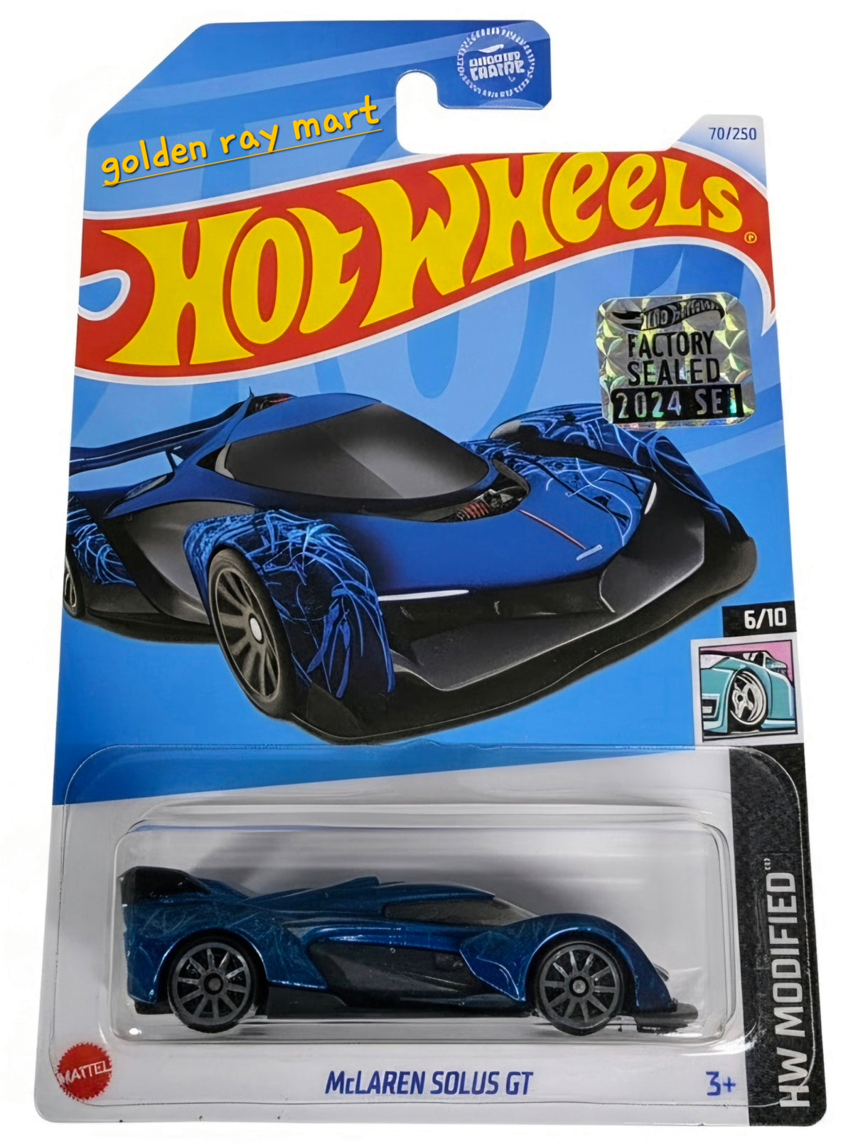 McLaren Solus GT - Hot Wheels Factory Sealed 2024