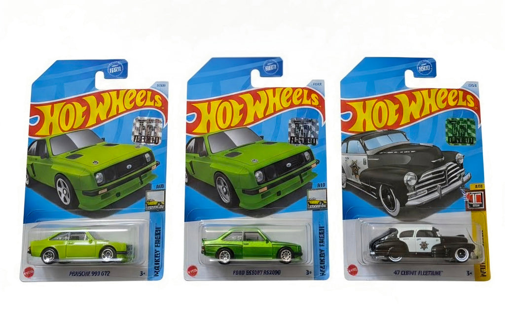 SUPER TREASURE HUNT - FORD ESCORT RS2000 + RTH '47 CHEVY FLEETLINE