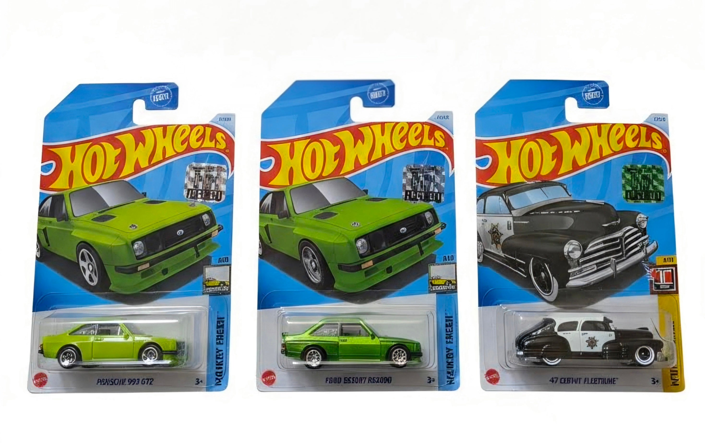 SUPER TREASURE HUNT - FORD ESCORT RS2000 + RTH '47 CHEVY FLEETLINE