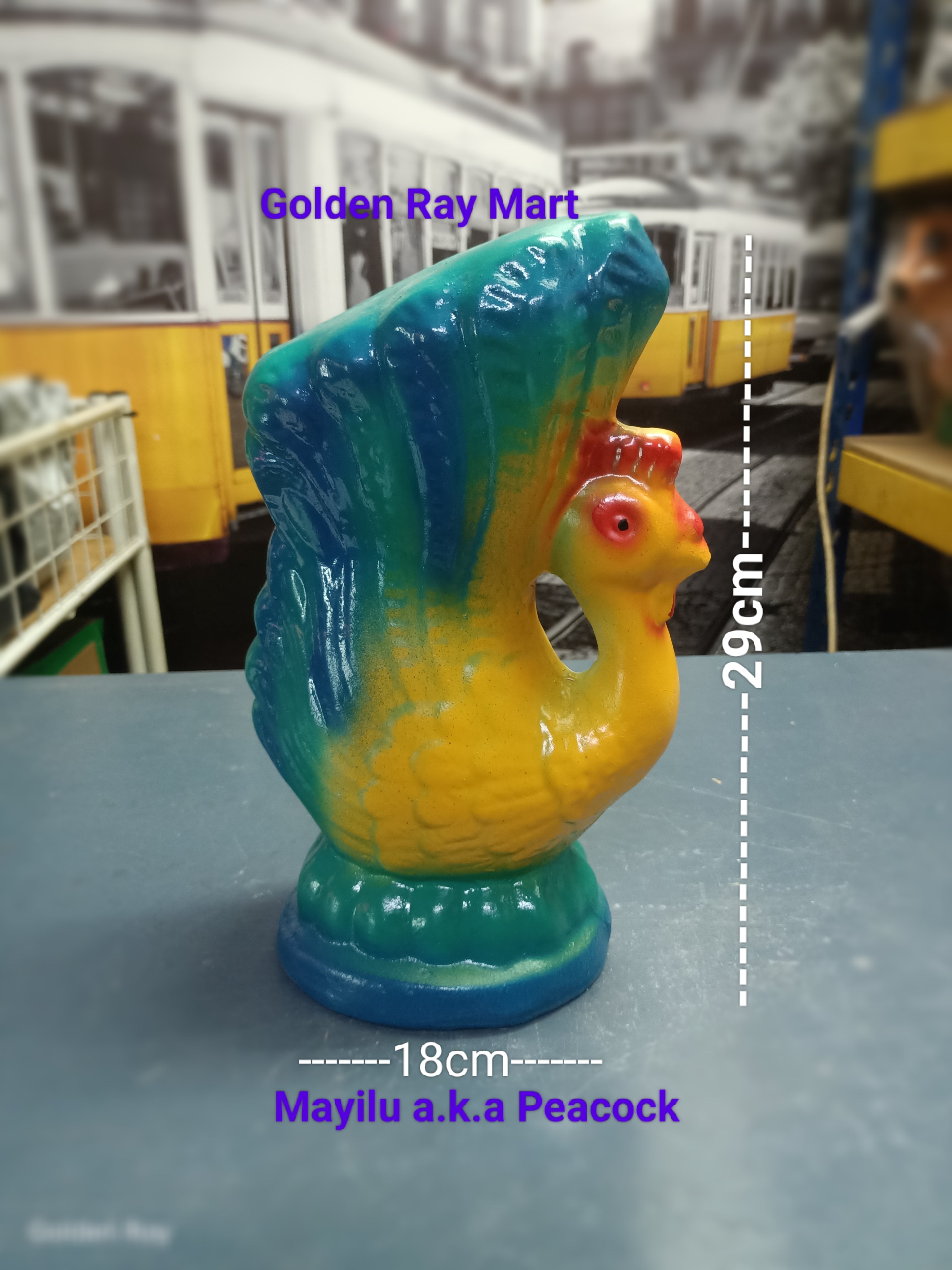 COIN BANK - PEACOCK/BURUNG MERAK