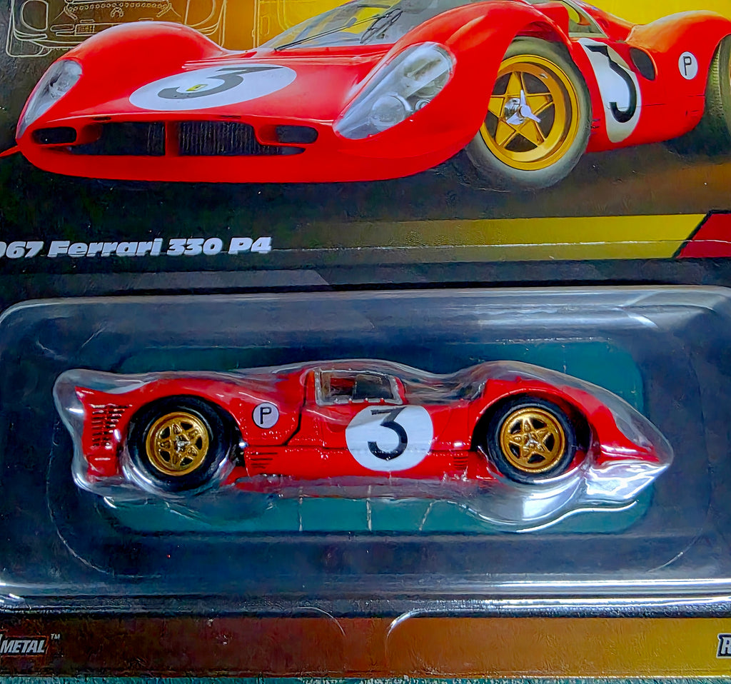 Hot Wheels Elite64 1967 Ferrari 330 P4 Rosso Corsa Red