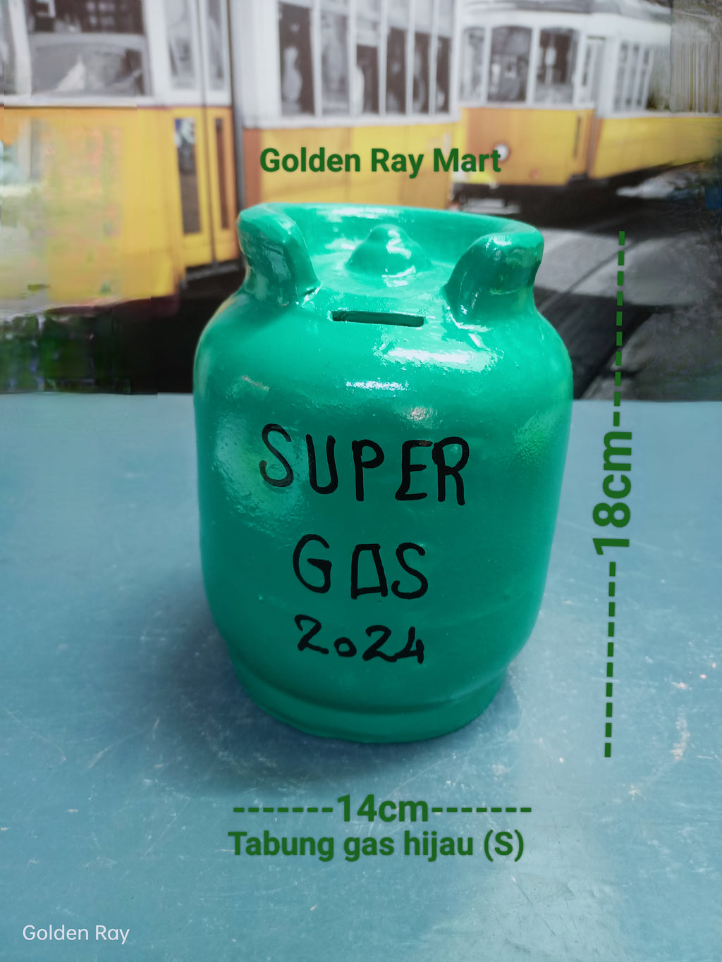COIN BANK - GAS CANISTER