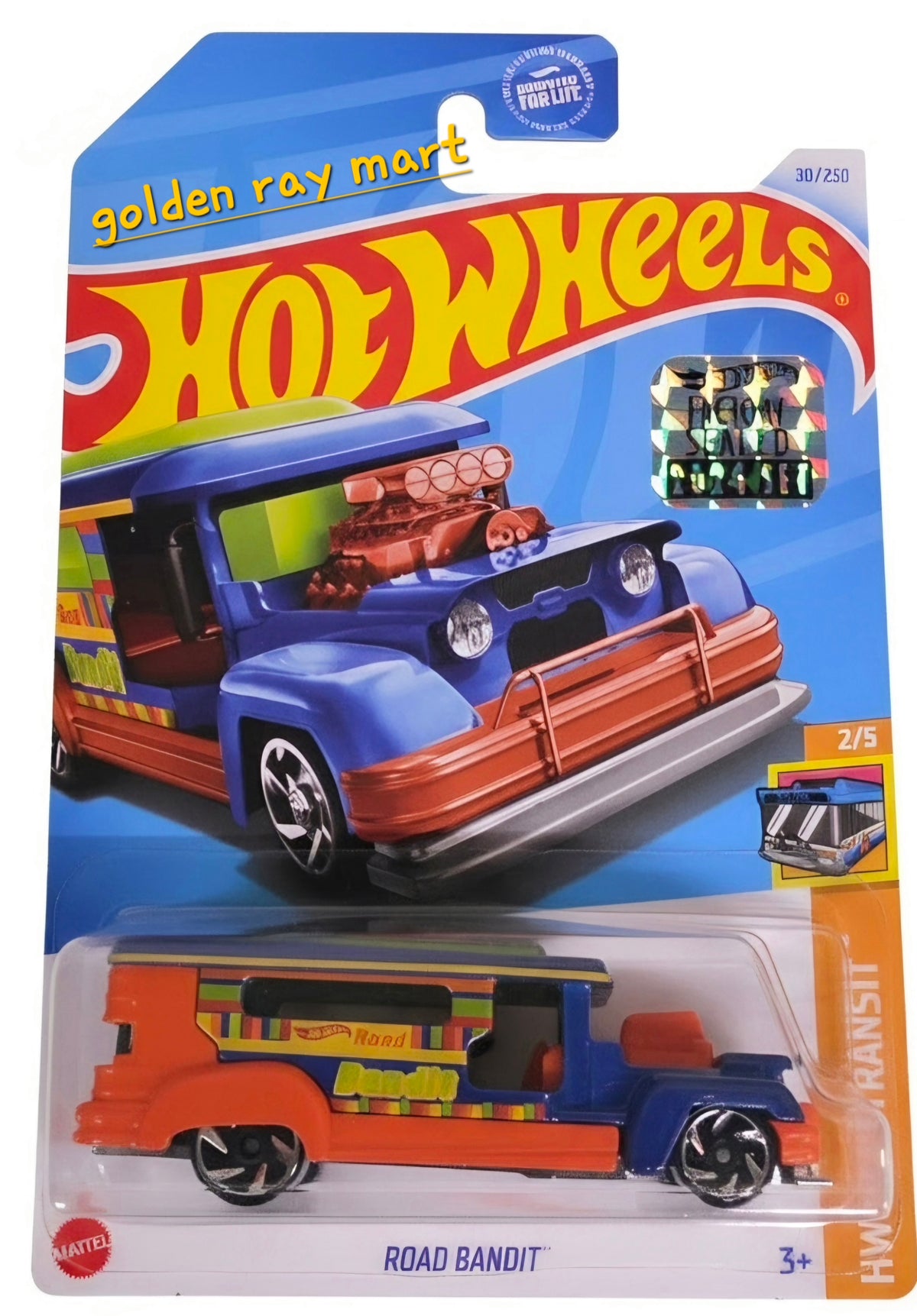 Road Bandit 2pcs - Hot Wheels Factory Sealed 2024