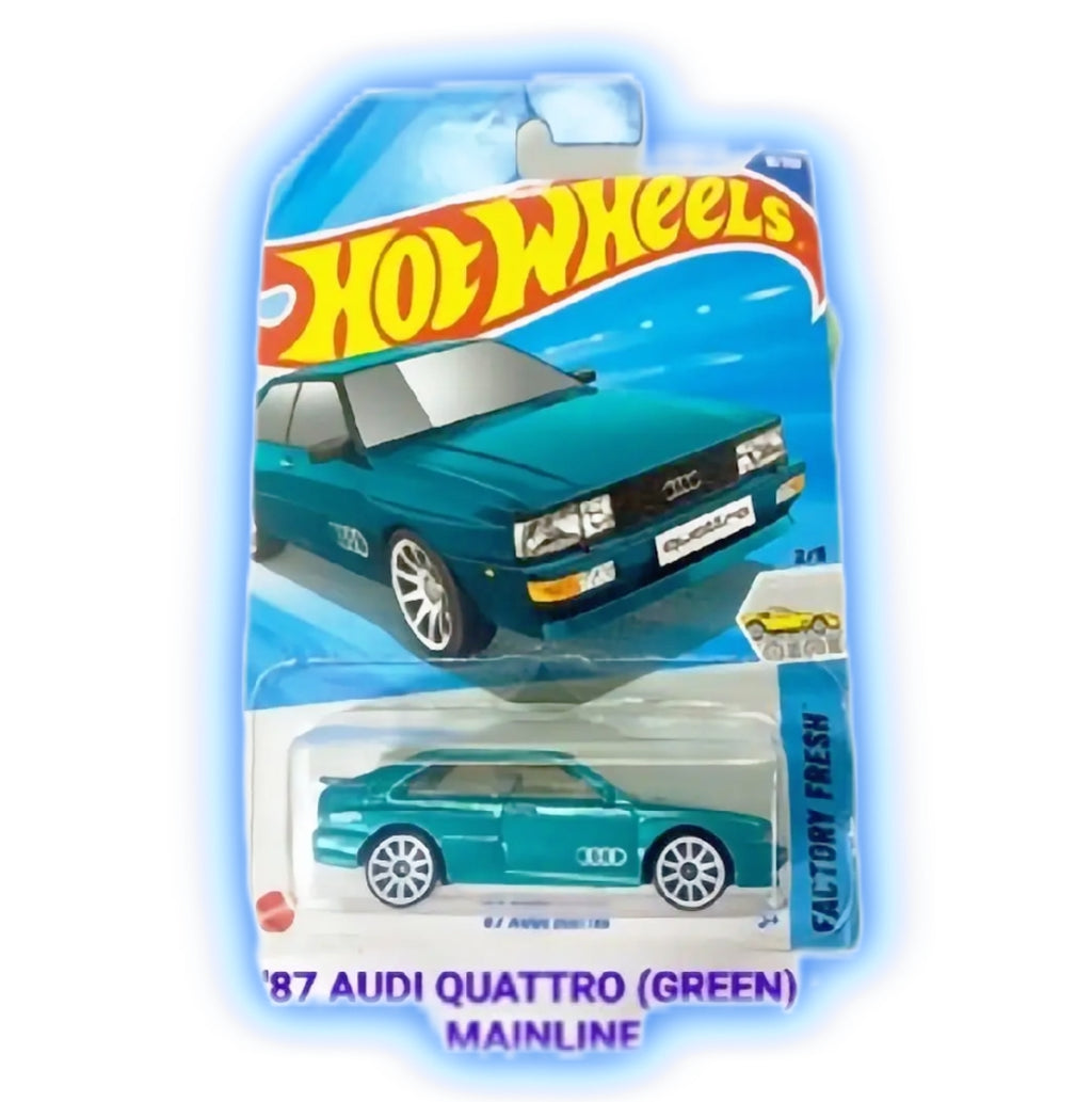 HOT WHEELS MAINLINE '87 AUDI QUATTRO
