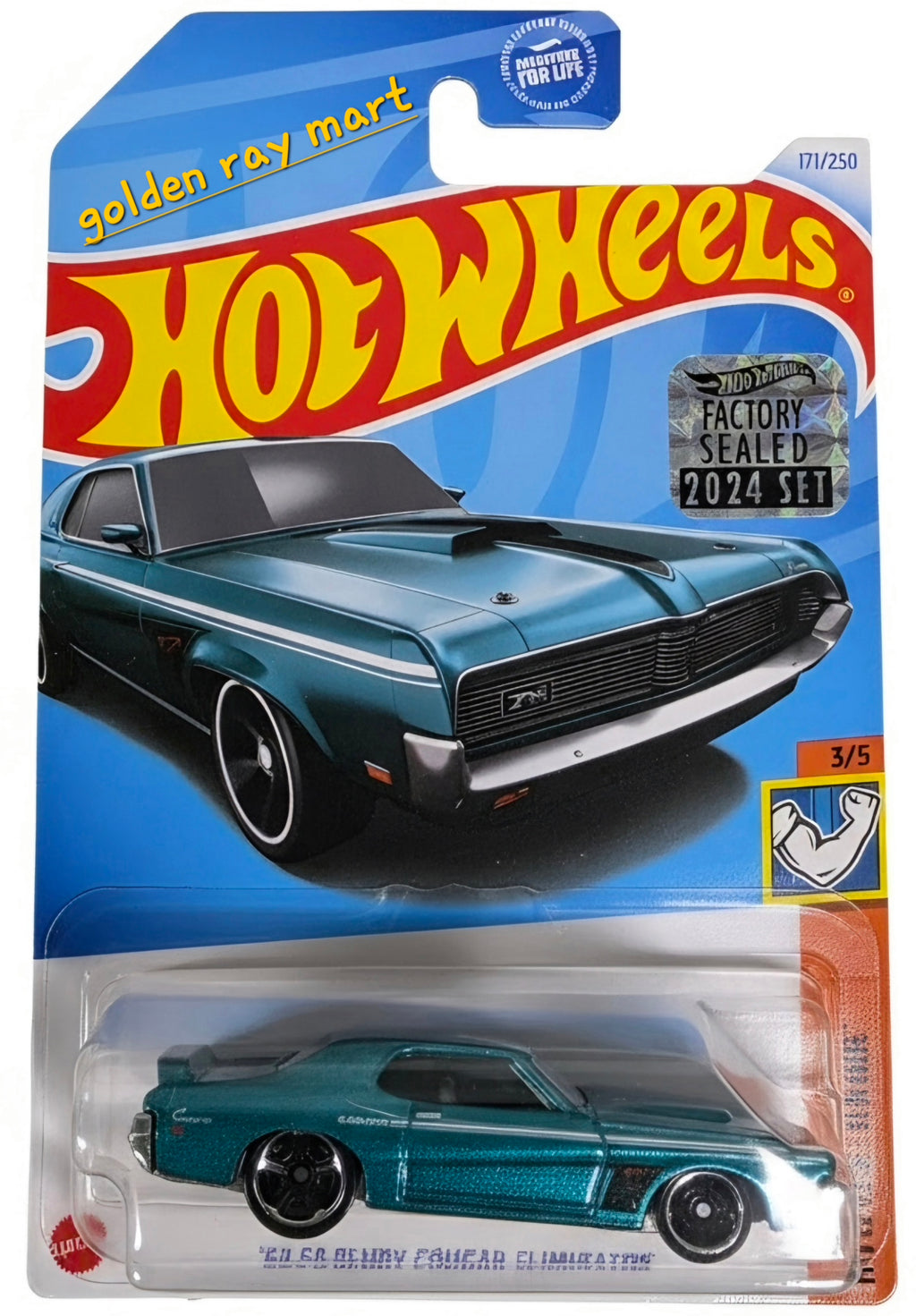 '69 Mercury Cougar Eliminator - Hot Wheels Factory Sealed 2024