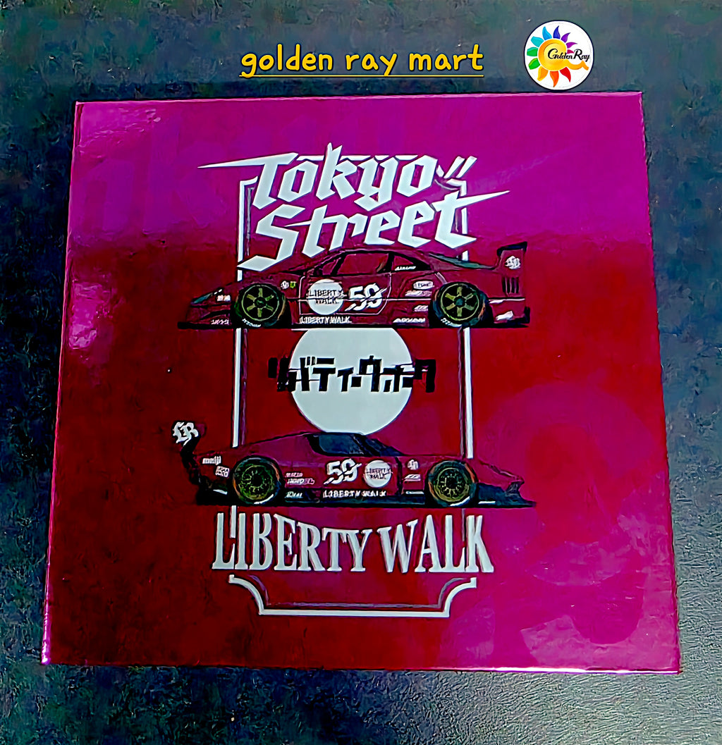 INNO64 x Liberty Walk 1/64 Tokyo Street 2-Car Box Set SDCC 2026 Limited Edition (LB-WORKS F40 & LB-Silhouette Miura GT)