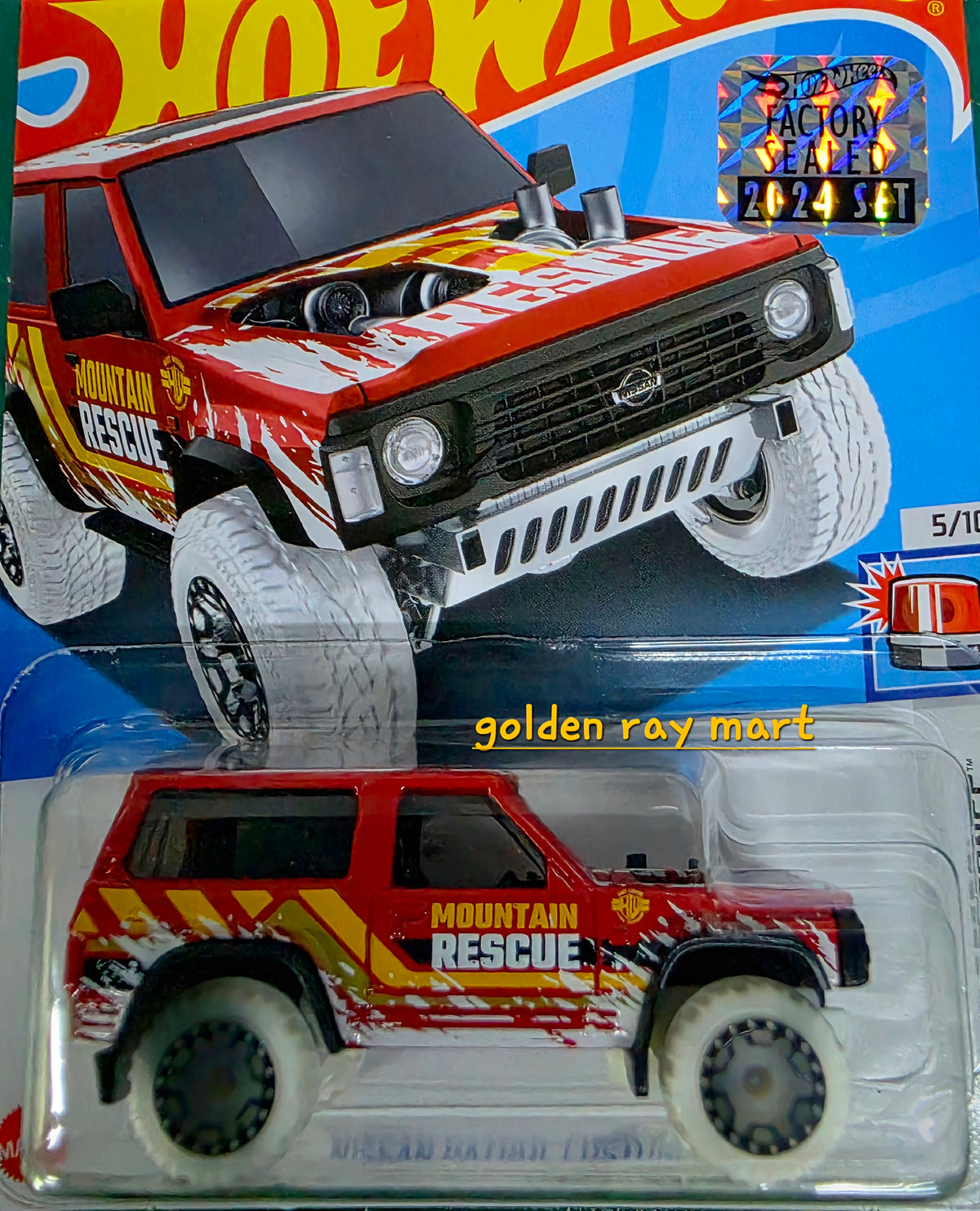 Nissan Patrol Custom - Hot Wheels Factory Sealed 2024