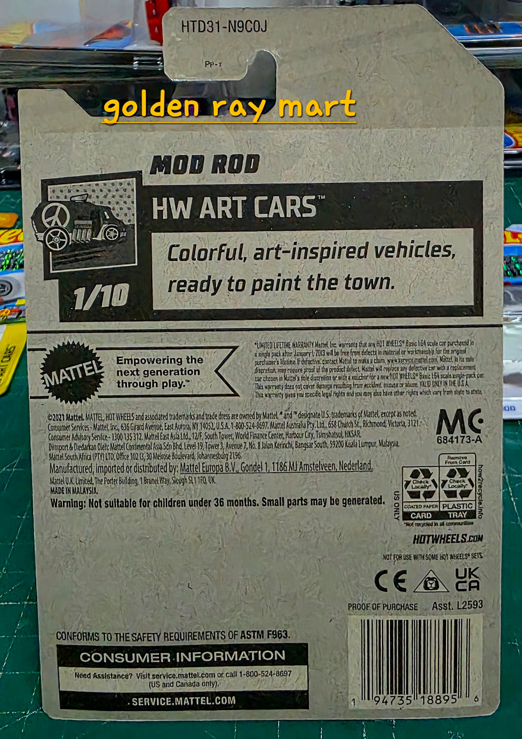 Mod Rod - Hot Wheels Factory Sealed 2024