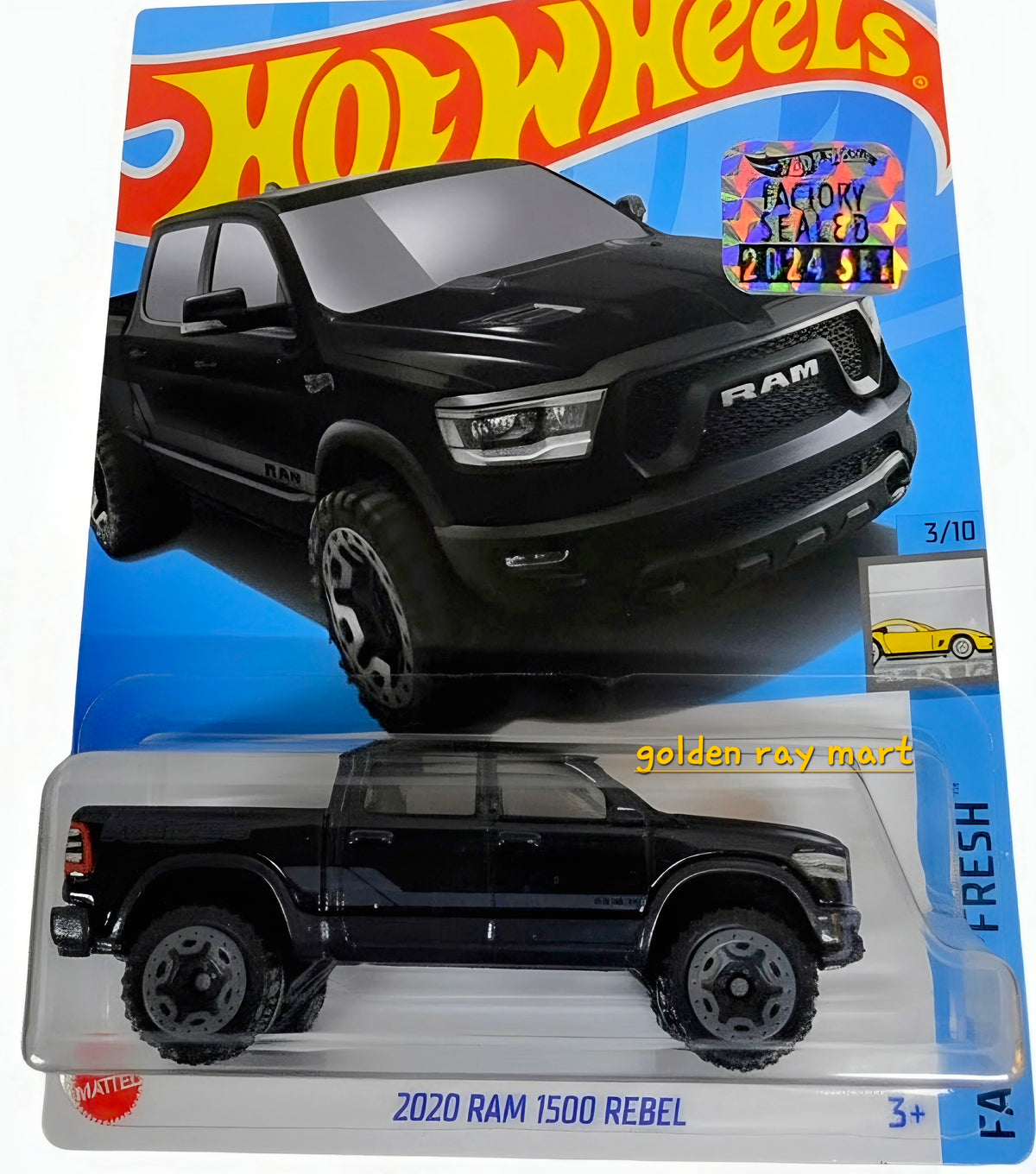 2020 RAM 1500 Rebel - Hot Wheels Factory Sealed 2024