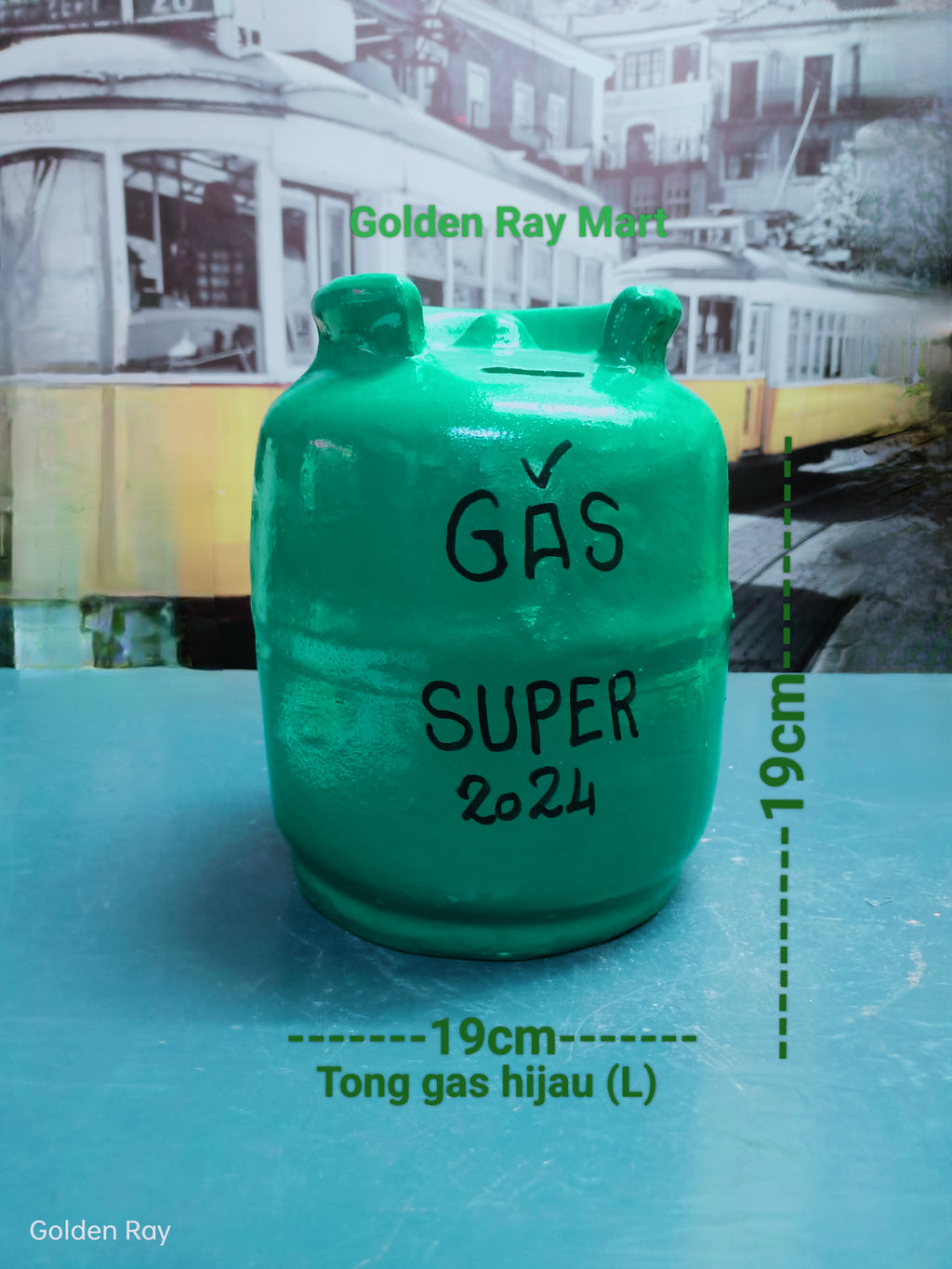 COIN BANK - GAS CANISTER