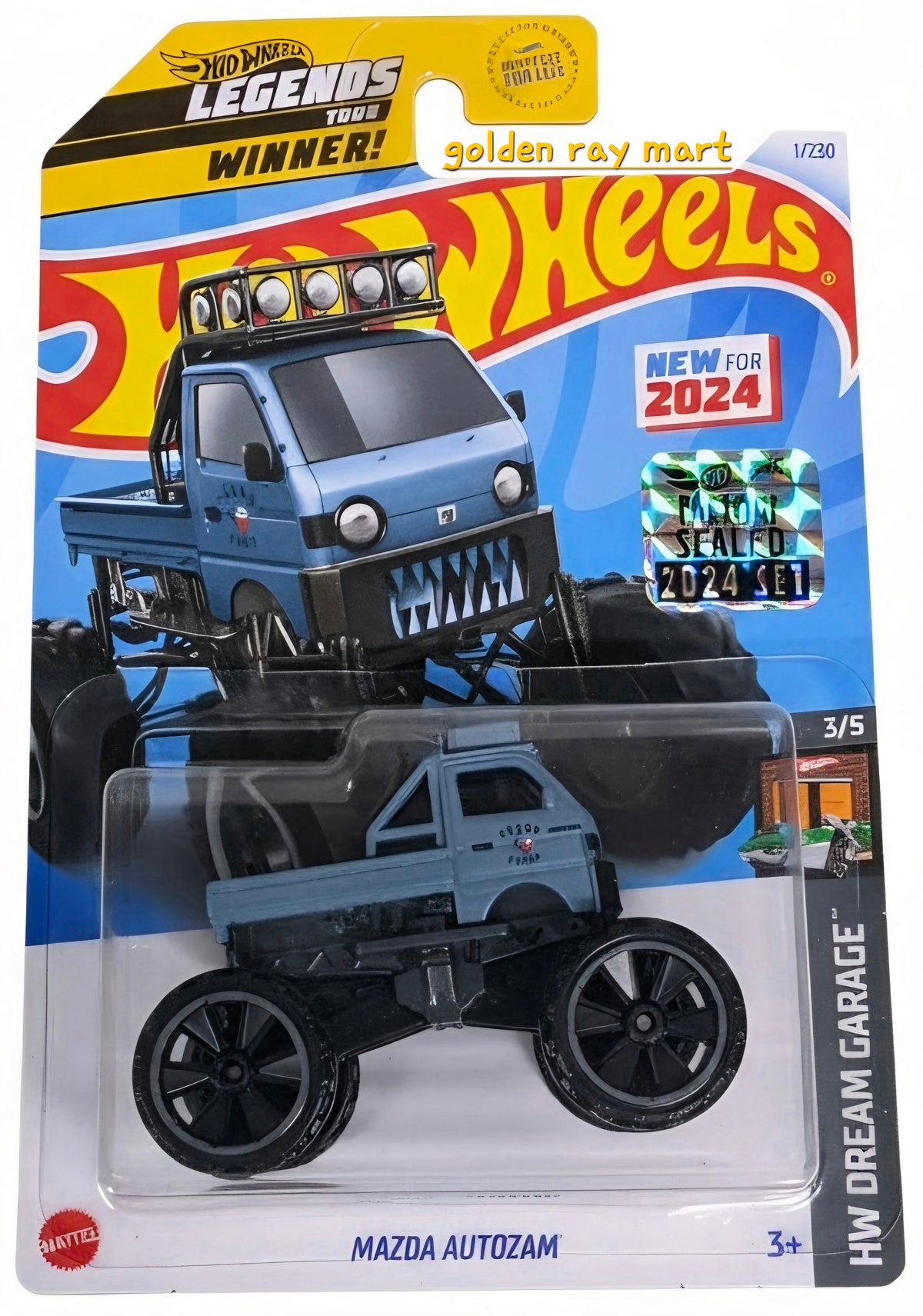 Mazda Autozam (Legends Tour Winner) - Hot Wheels Factory Sealed 2024