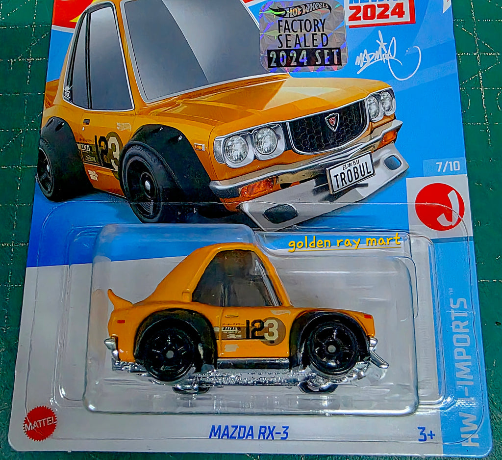 Mazda RX-3 - Hot Wheels Factory Sealed 2024