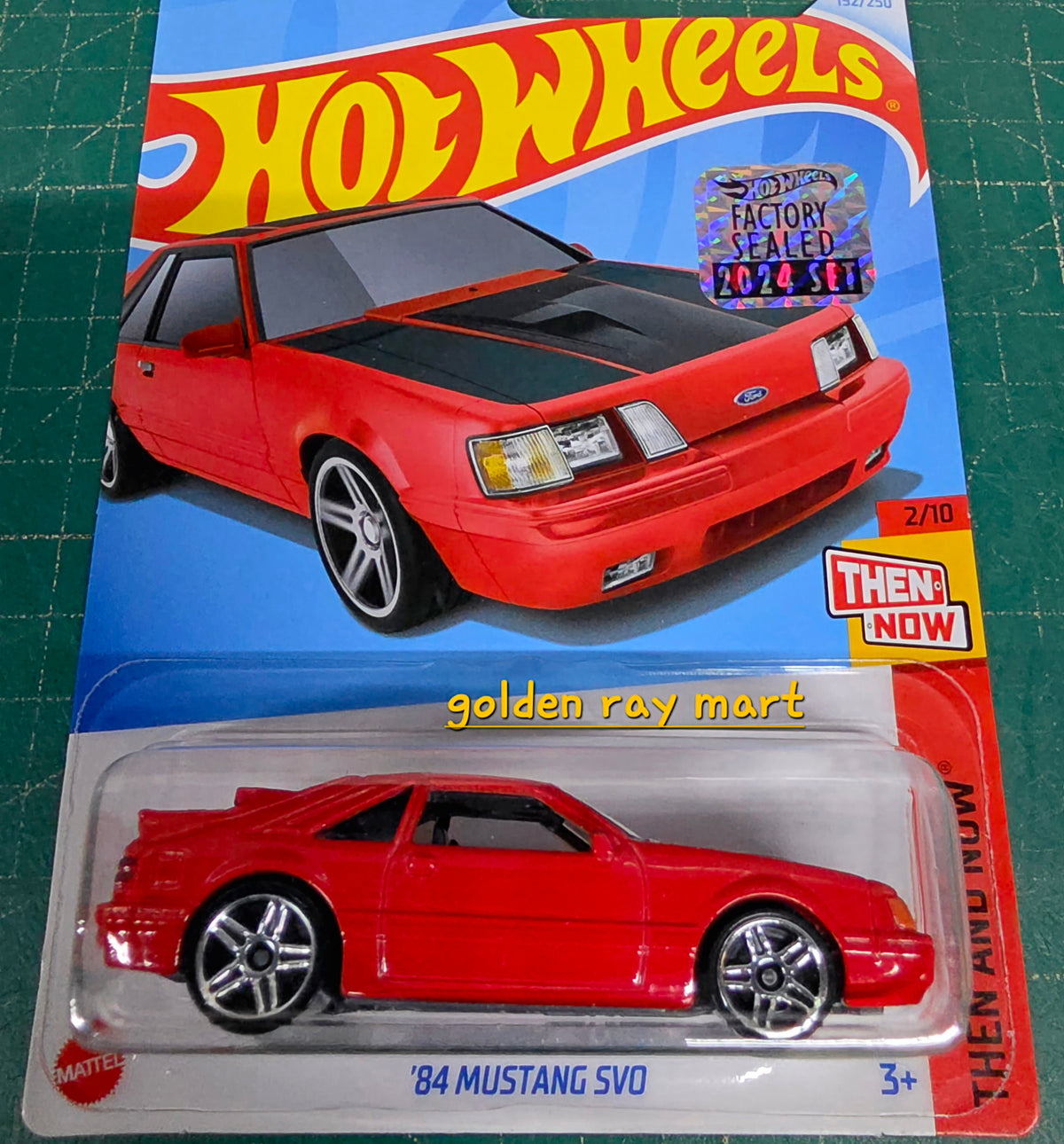 '84 Mustang SVO - Hot Wheels Factory Sealed 2024