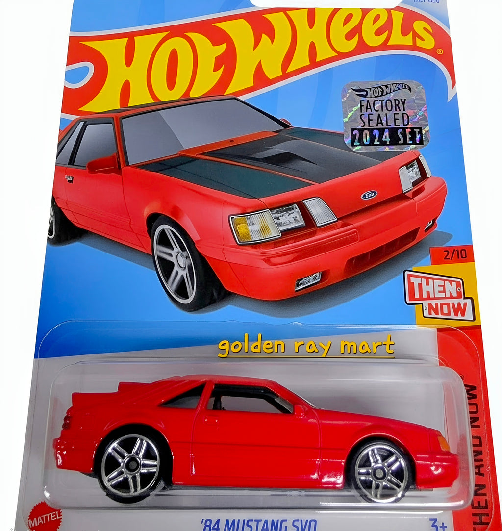 '84 Mustang SVO - Hot Wheels Factory Sealed 2024