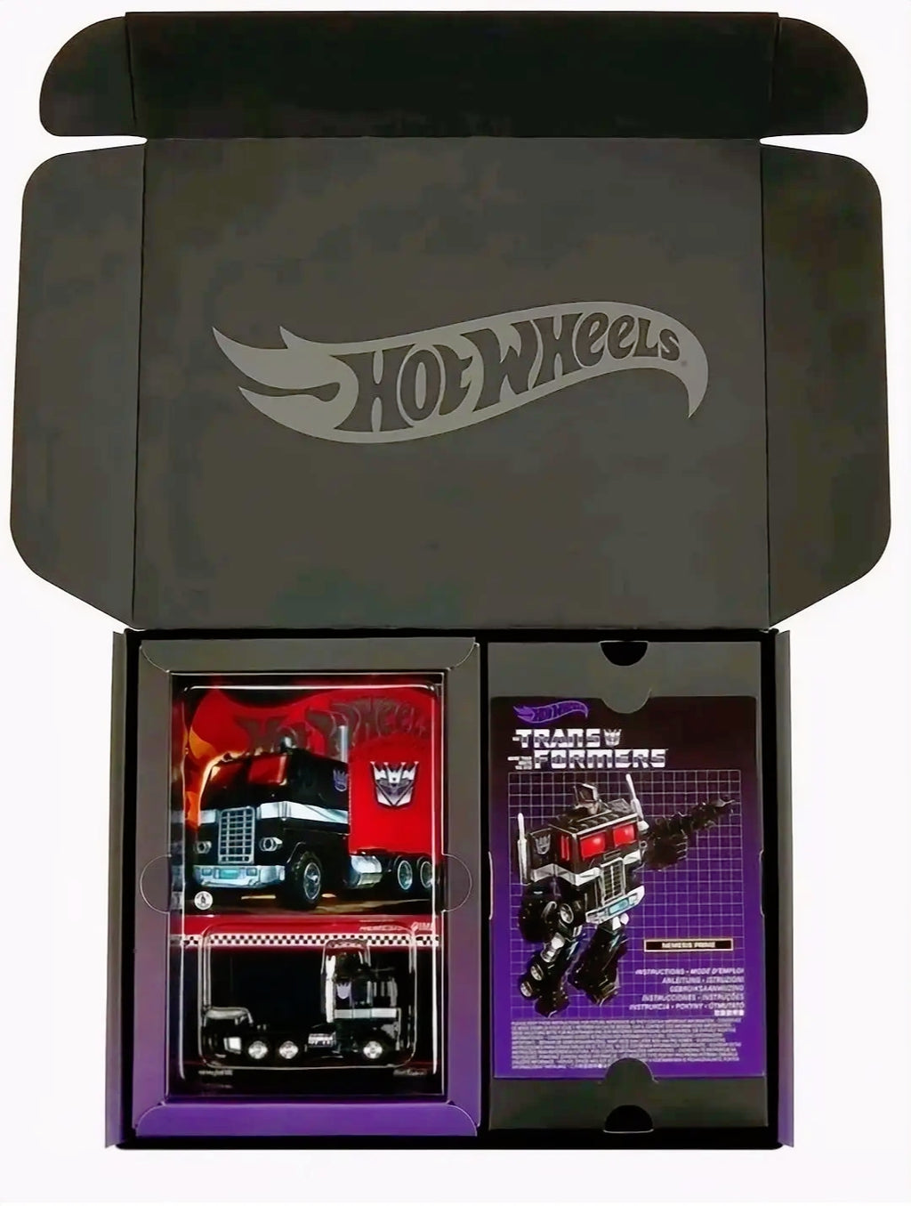 HOT WHEELS TRANSFORMERS NEMESIS PRIME - COLLECTOR'S LIMITED EDITION