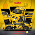 CC 1/64 Porsche 992 GT3 RS Pikachu livery Diecast Model