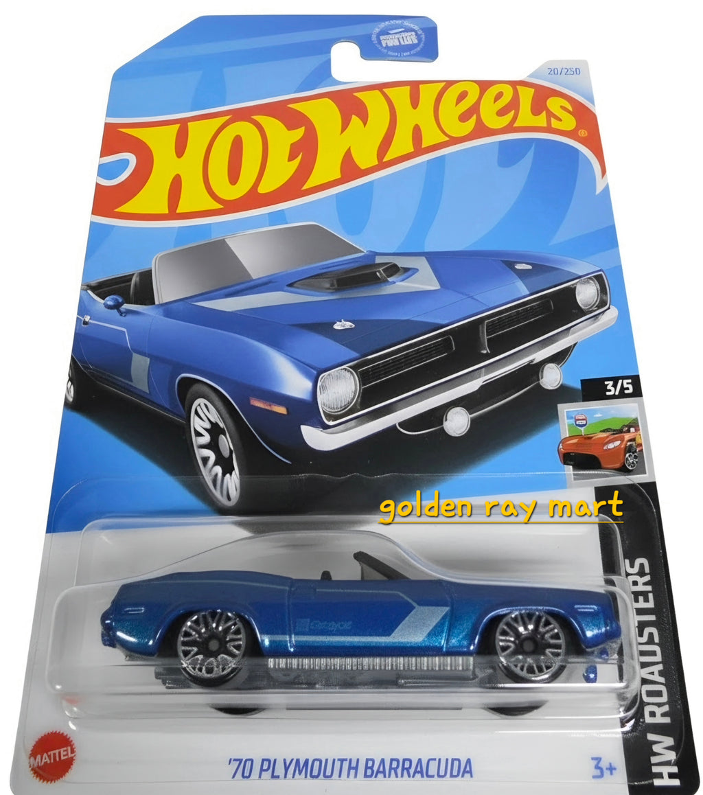 '70 Plymouth Barracuda - Hot Wheels Factory Sealed 2024