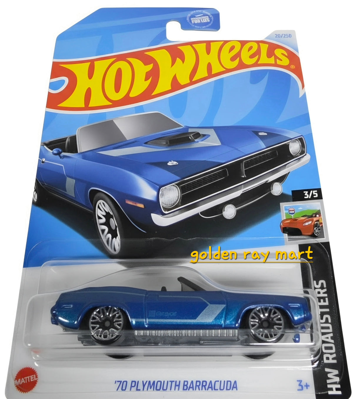 '70 Plymouth Barracuda - Hot Wheels Factory Sealed 2024