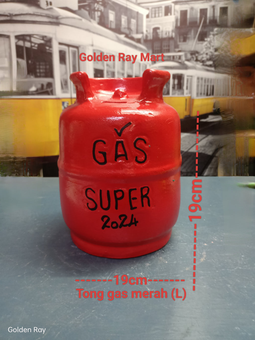 COIN BANK - GAS CANISTER