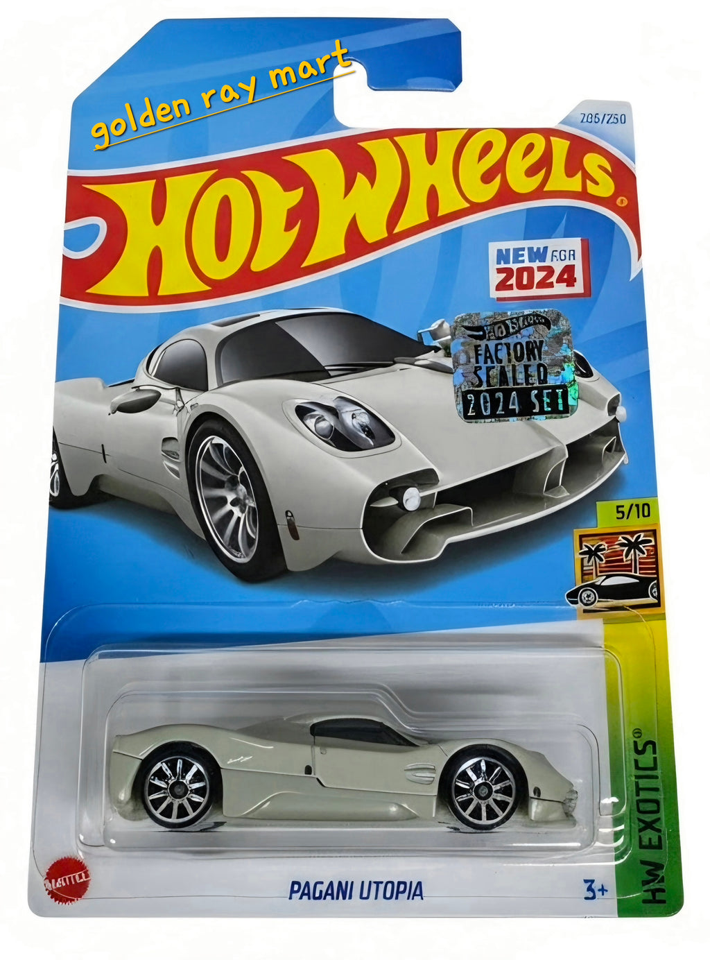 Pagani Utopia - Hot Wheels Factory Sealed 2024