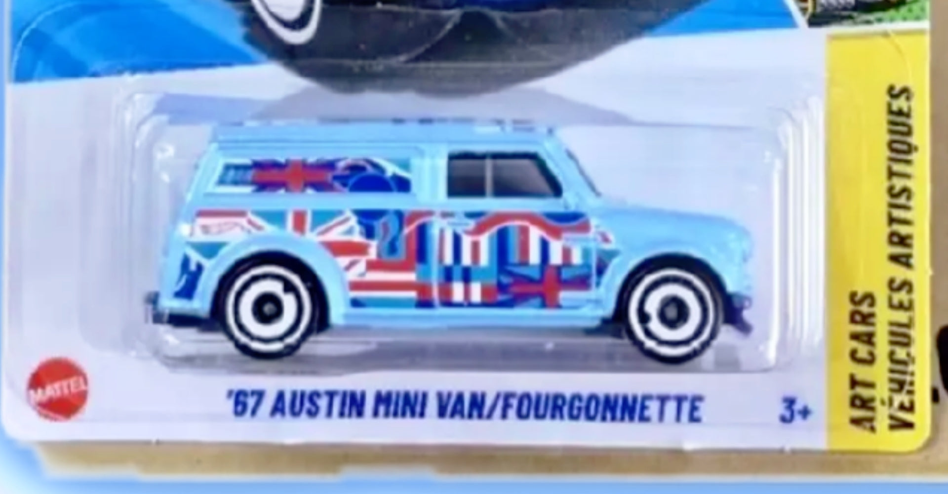 HOT WHEELS MAINLINE '67 AUSTIN MINI VAN