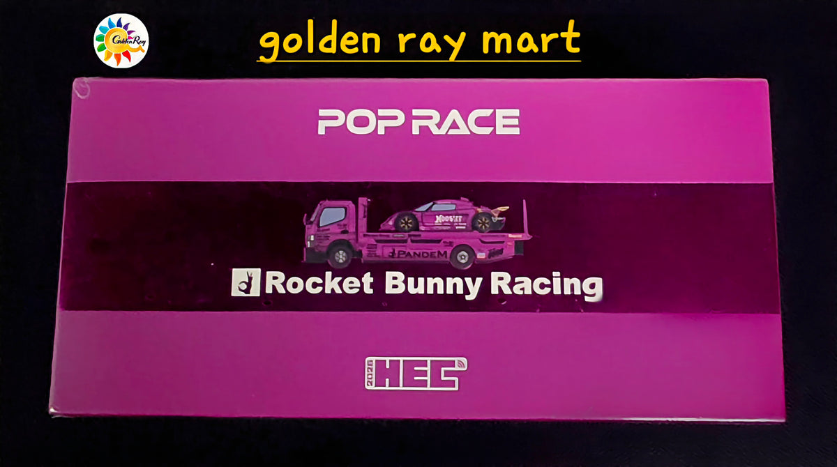 Pop Race × XCarToys: 1:64 Rocket Bunny Racing Set - HEC 2026
