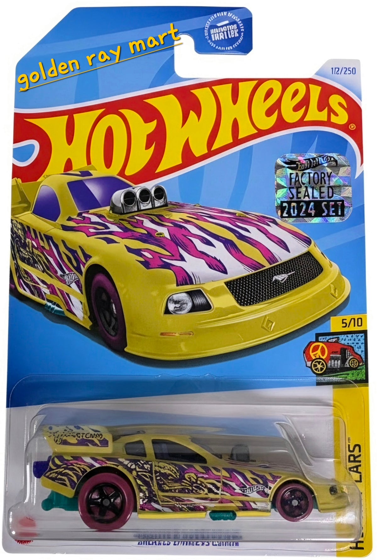 Mustang Funny Car - Hot Wheels Factory Sealed 2024