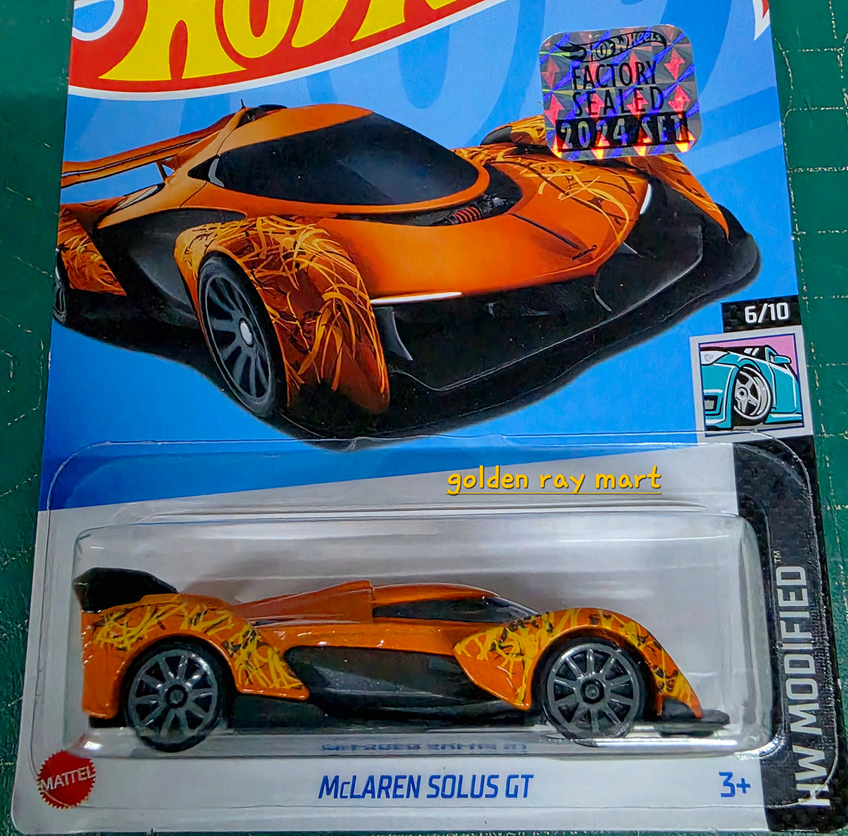 McLaren Solus GT - Hot Wheels Factory Sealed 2024