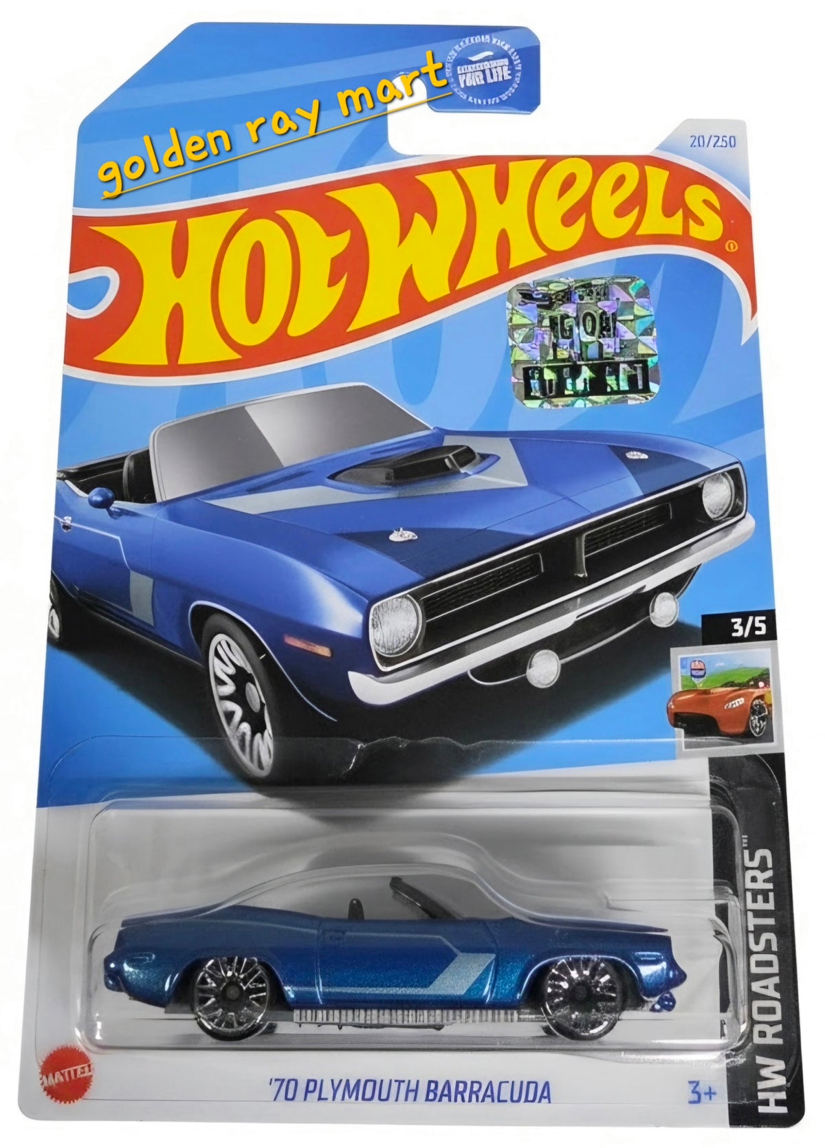 '70 Plymouth Barracuda - Hot Wheels Factory Sealed 2024
