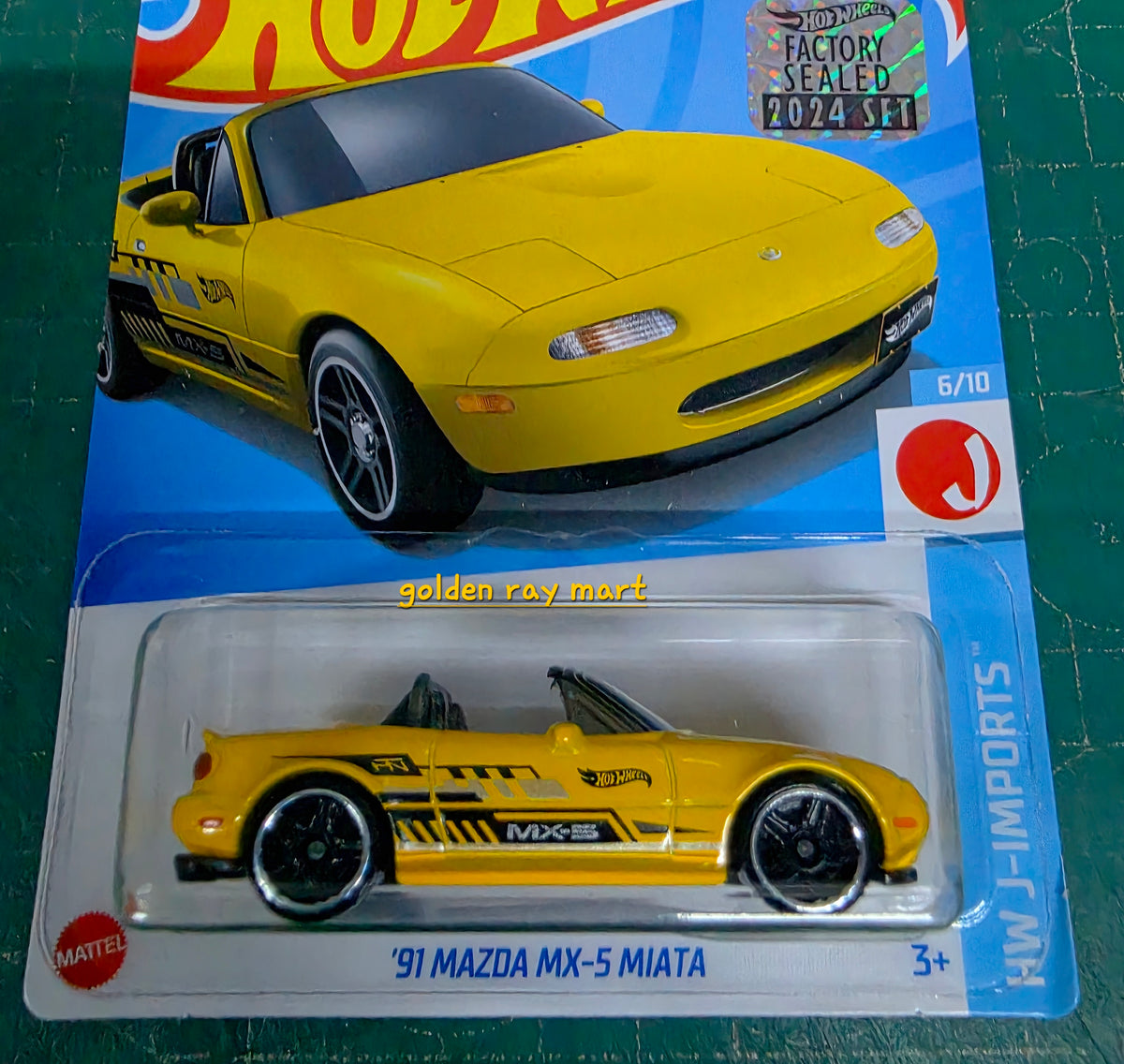 '91 Mazda MX-5 Miata - Factory Sealed 2024