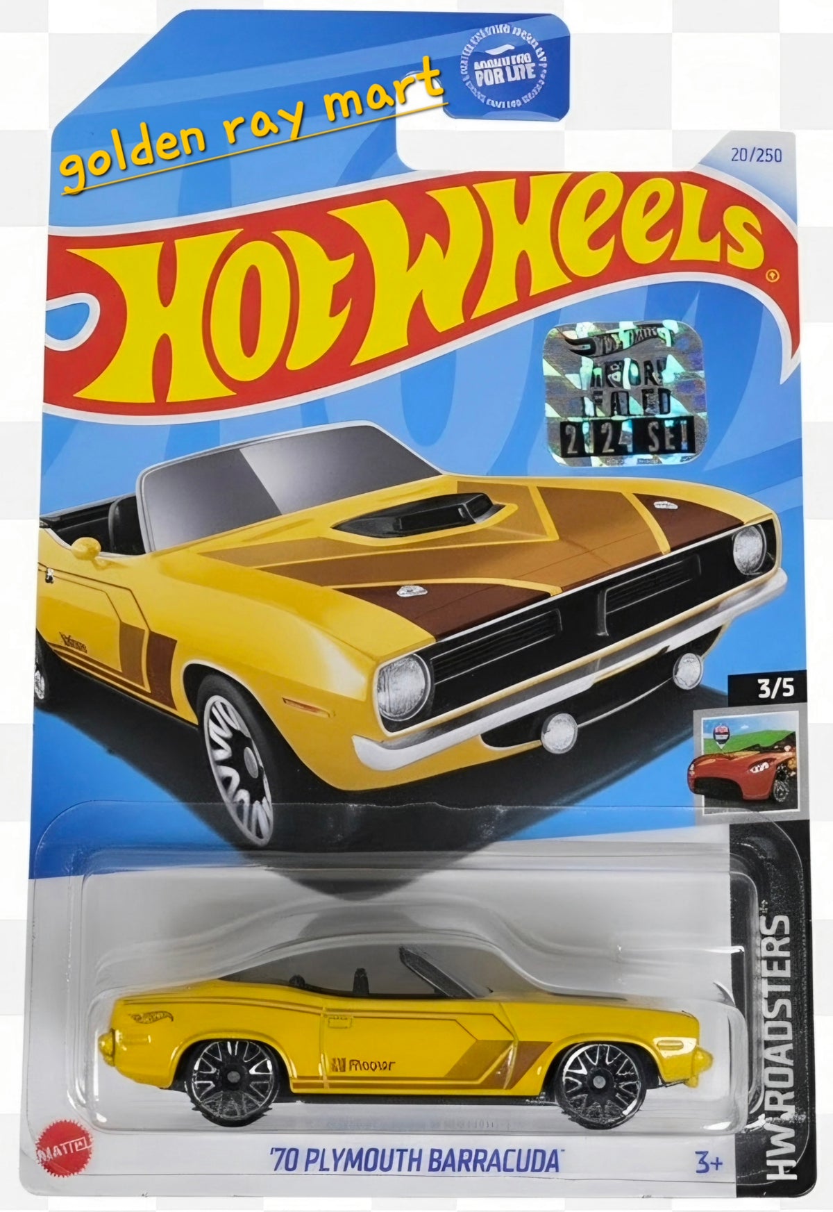 '70 Plymouth Barracuda - Hot Wheels Factory Sealed 2024