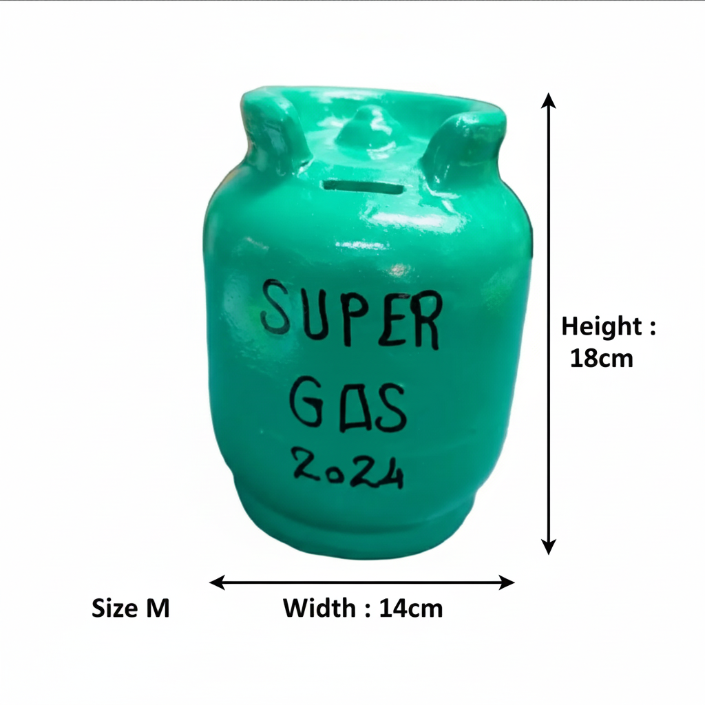 COIN BANK - GAS CANISTER