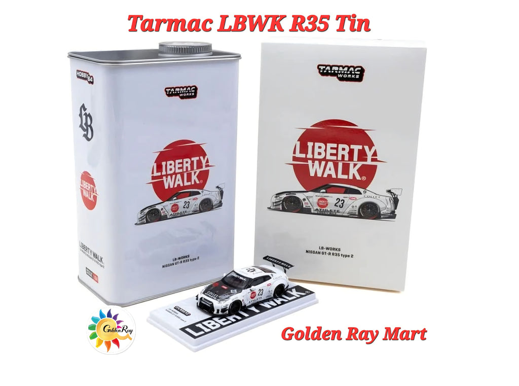 Tarmac Works LBWK Nissan GTR - R35 (Tin)